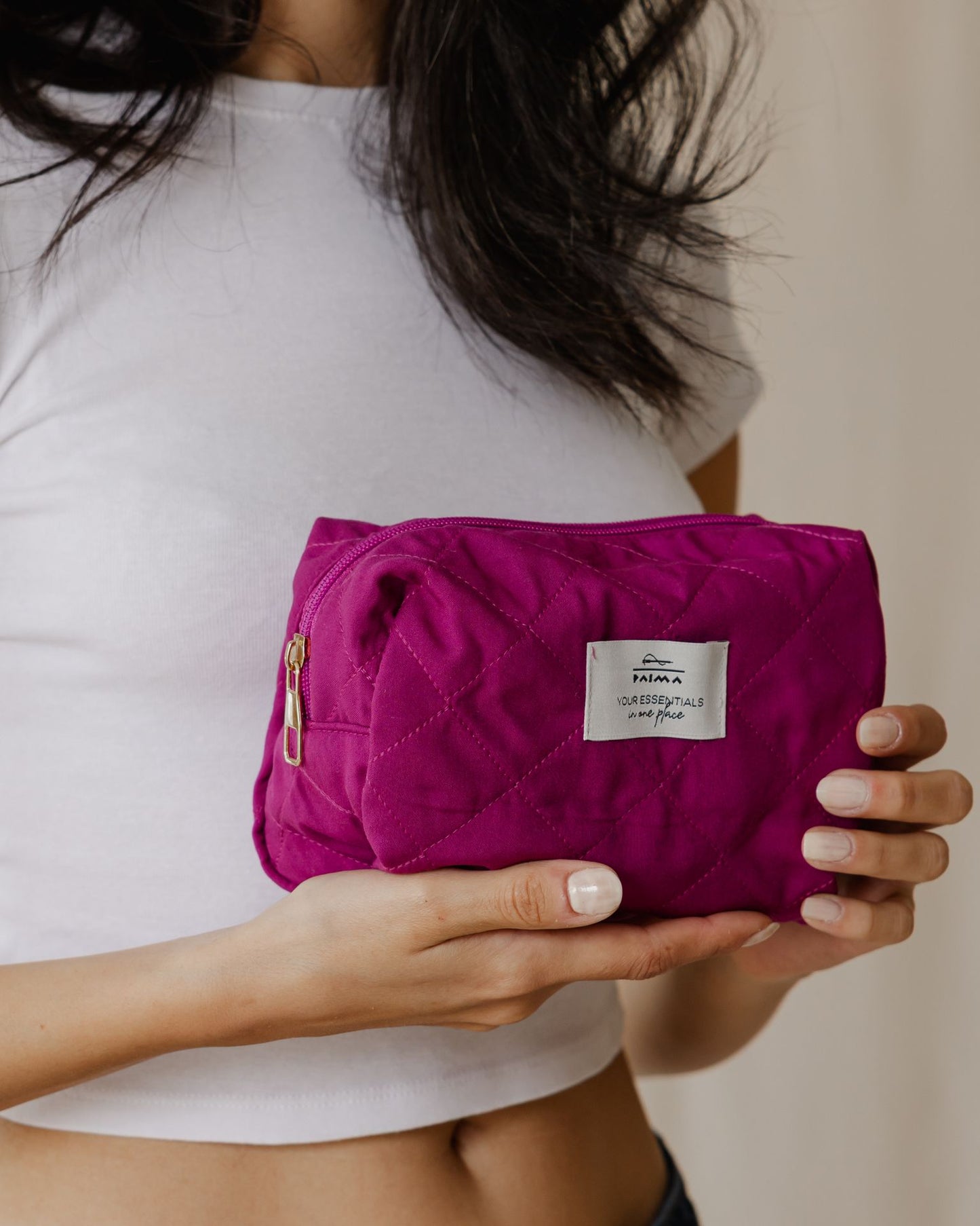 Plum Essential Makeup Pouch