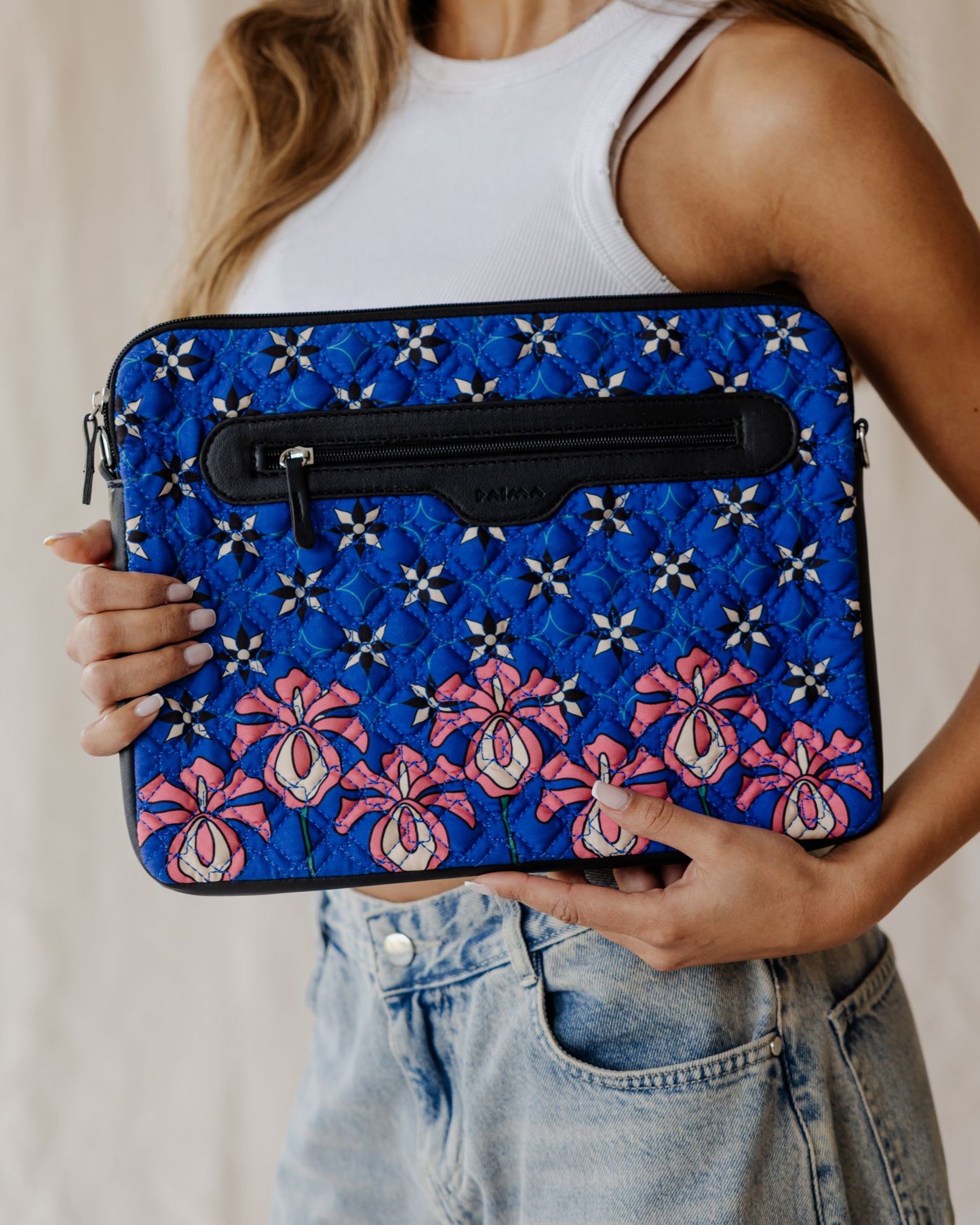 Midnight Bloom Quilted Sleeve