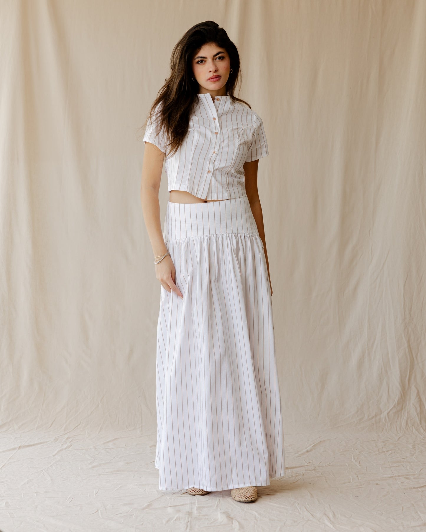 Afternoon White Skirt