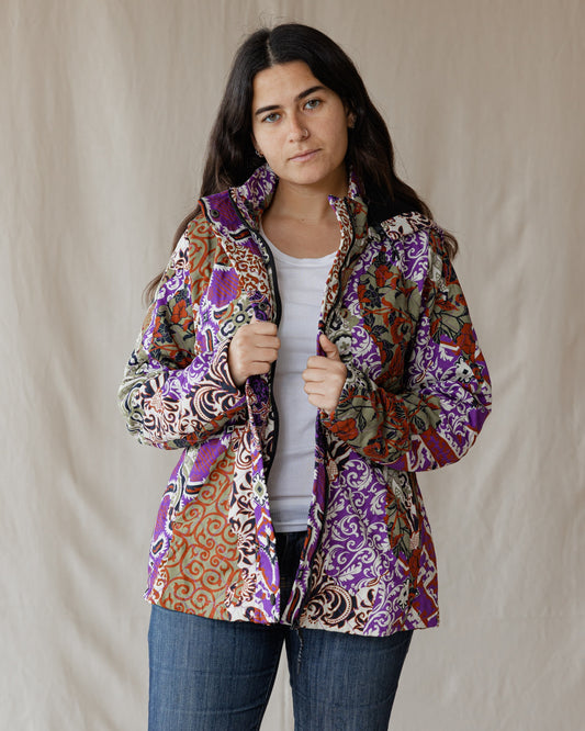 Persian Mirage Jacket In Purple