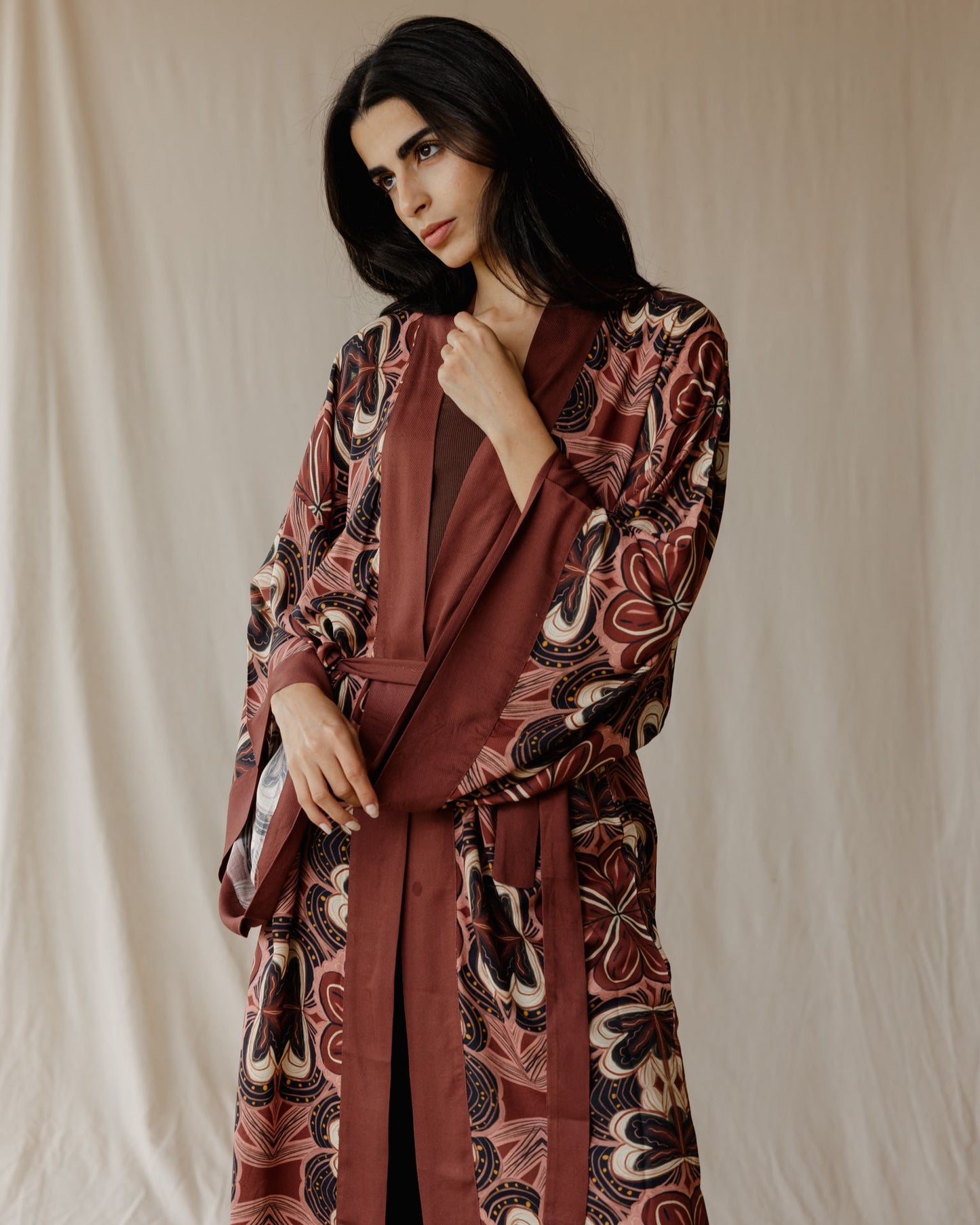 Blush Bloom Kimono
