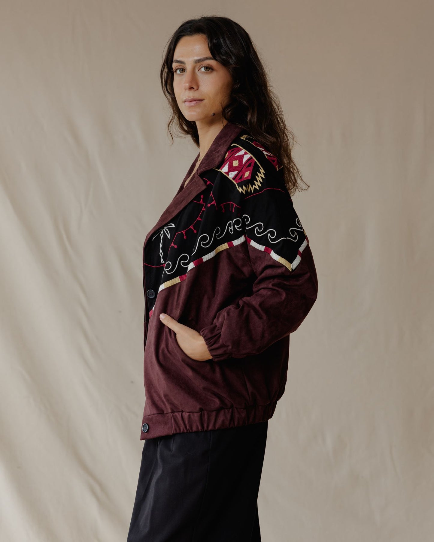 The Heirloom Burgundy Jacket