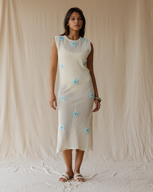 Off-White Daisy Drift Dress