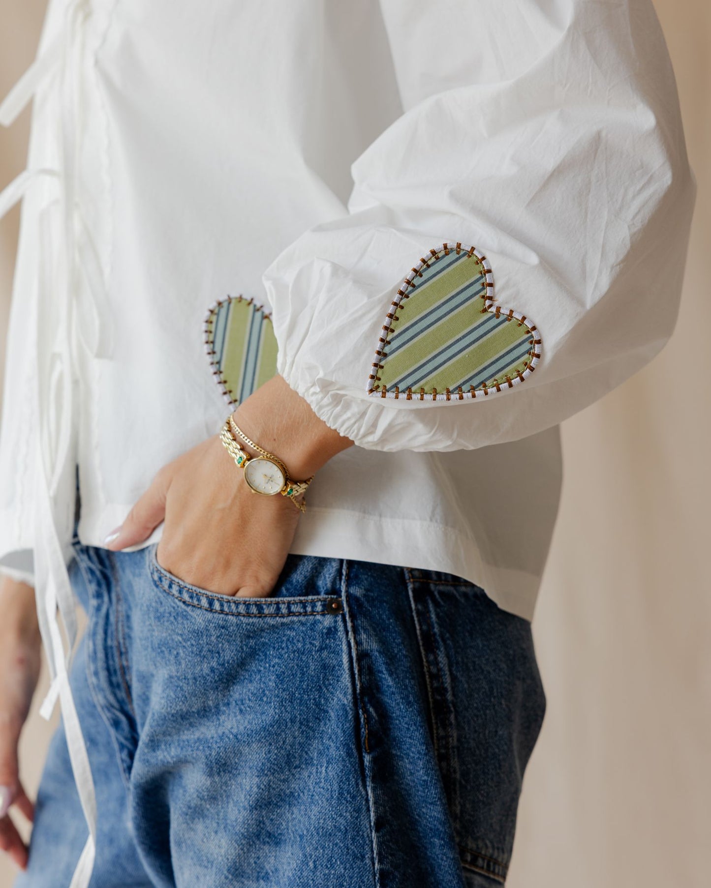 Heartstrings White Blouse