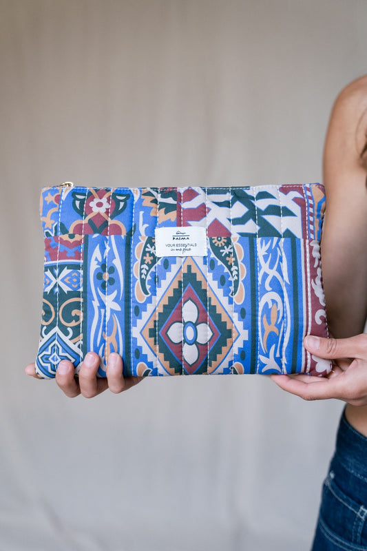 Mosaic Quilted Pouch