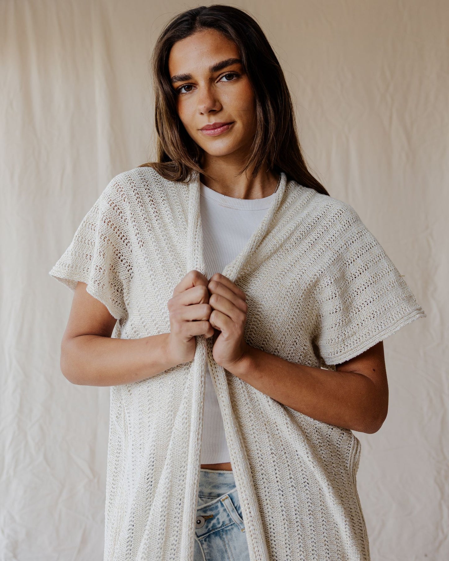 Ivory Whisper Cardigan