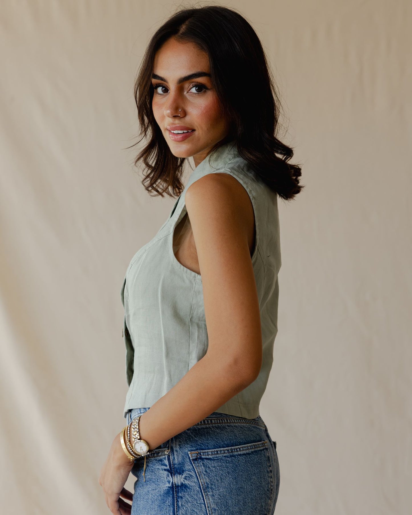 Rooted Sage Vest