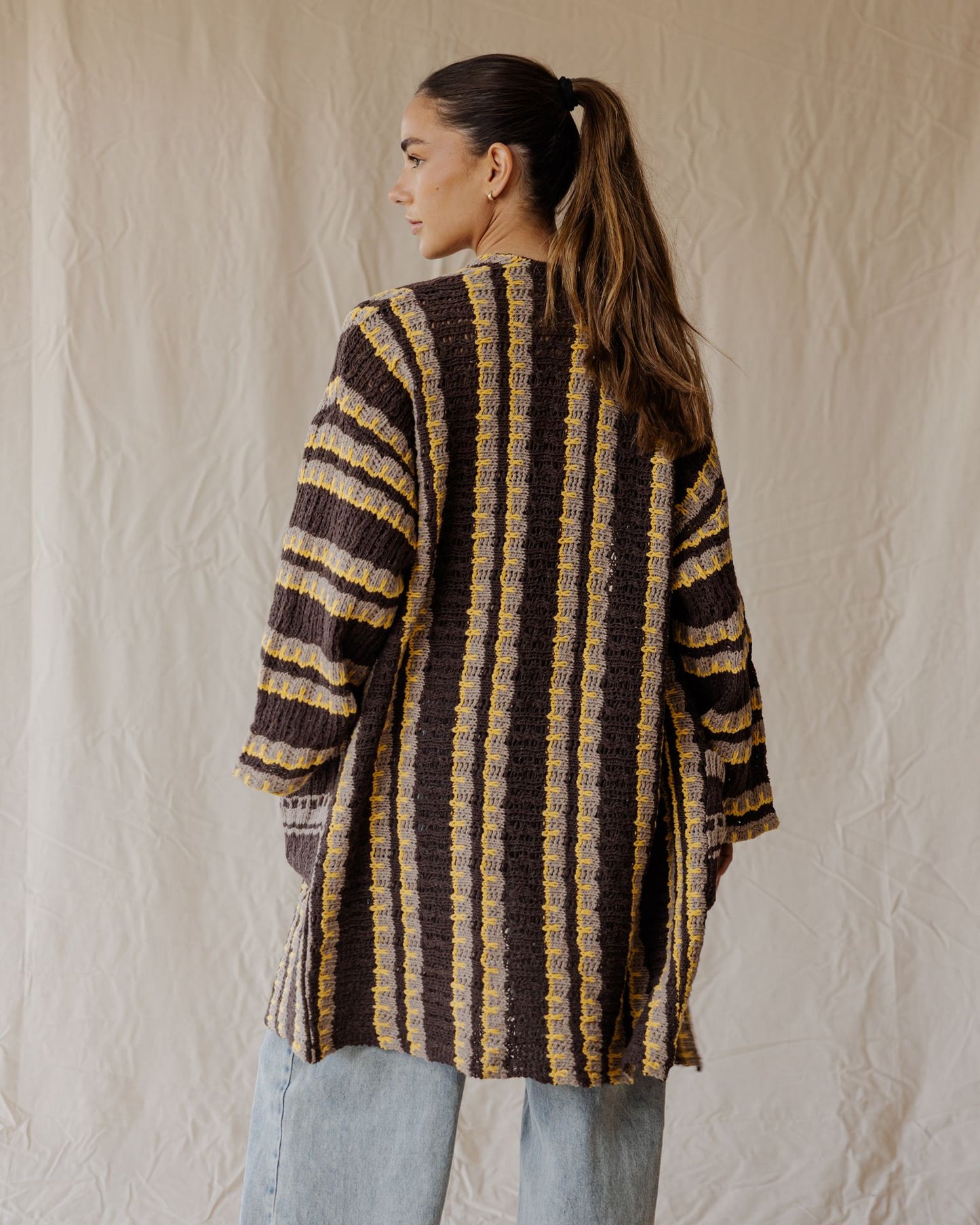 Mocha Marigold Cardigan