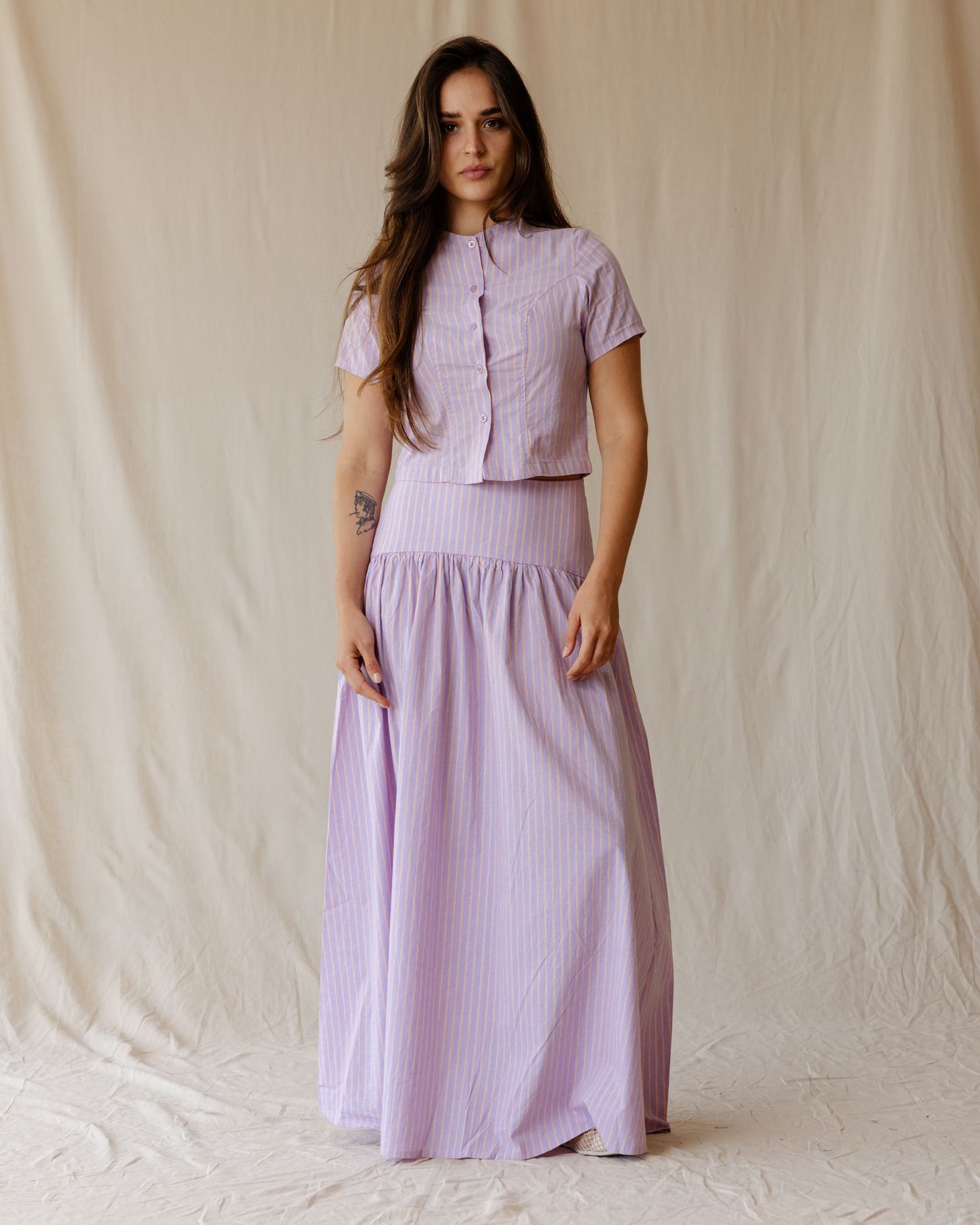 Afternoon Purple Shirt