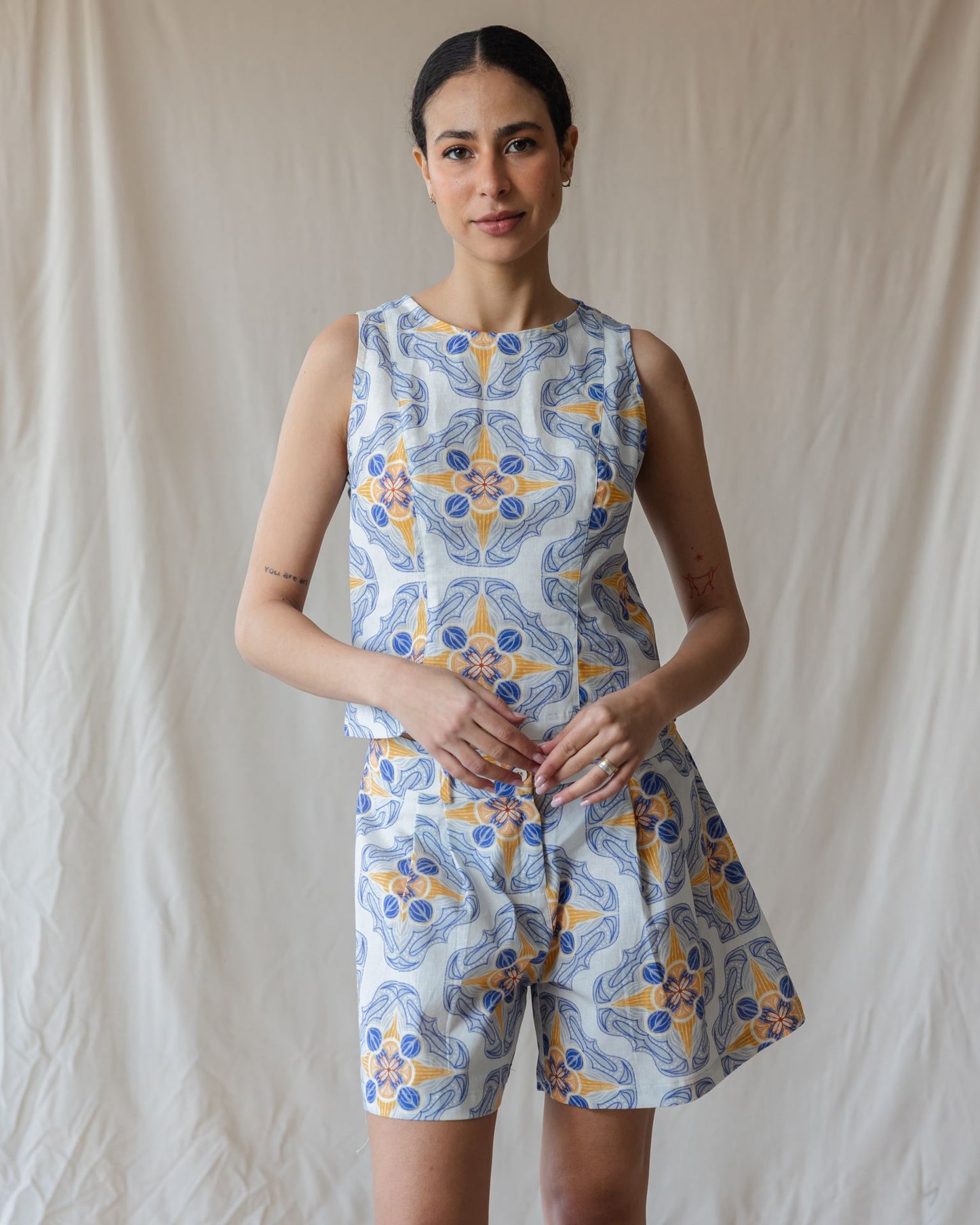Mediterranean Star Linen Set