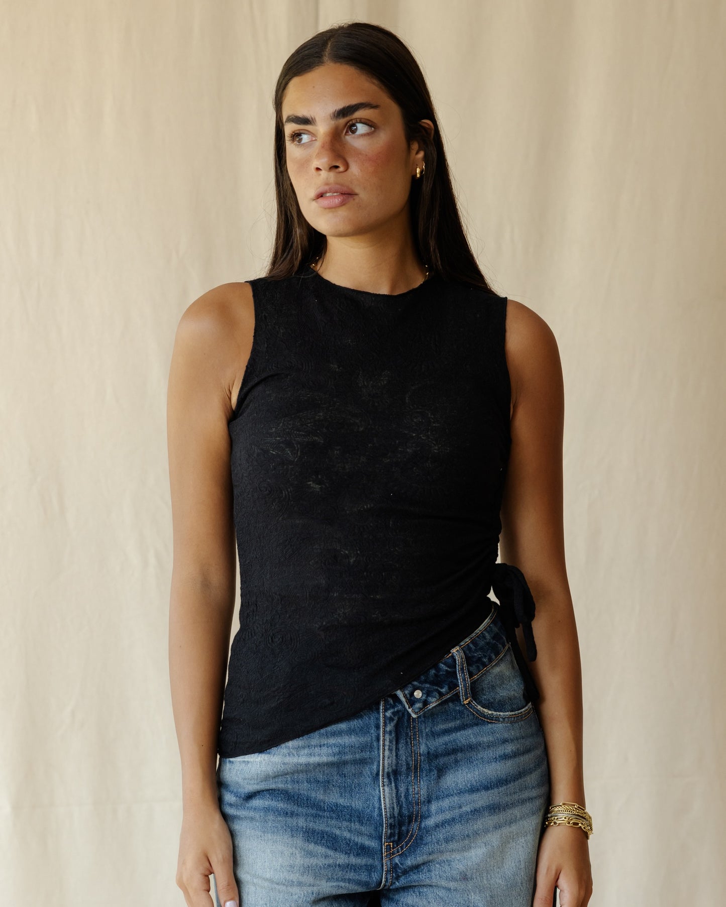 Terra Lace Black Top
