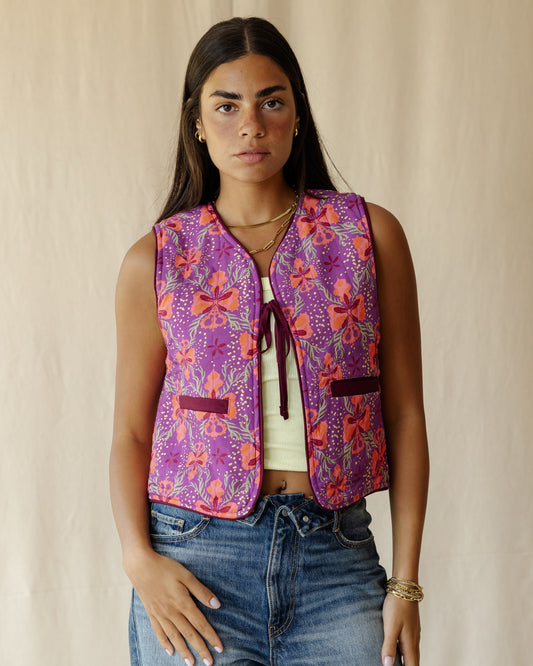 Fig & Bloom Reversible Vest