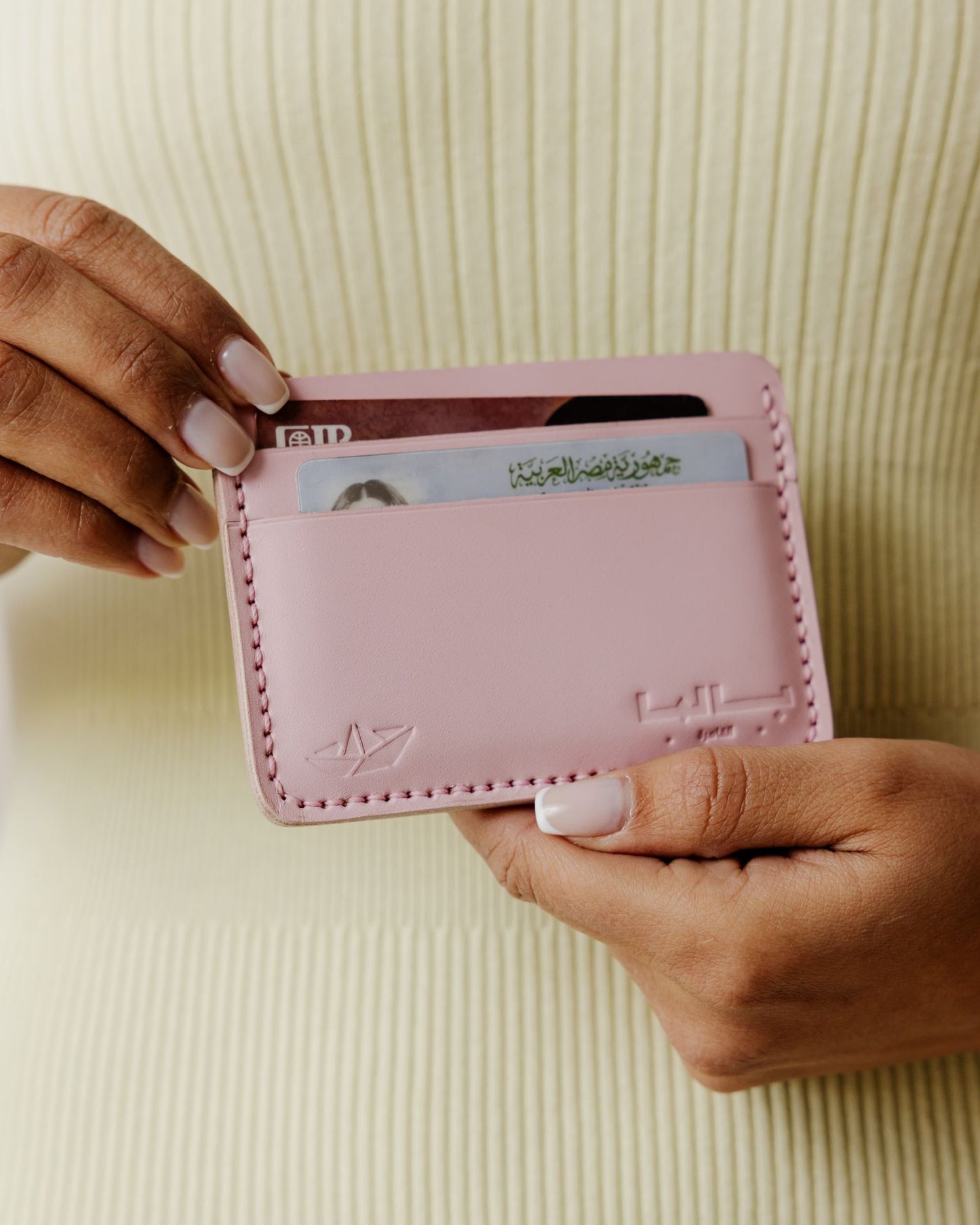 PALMA x VERYNILE Croco Pink Card Holder
