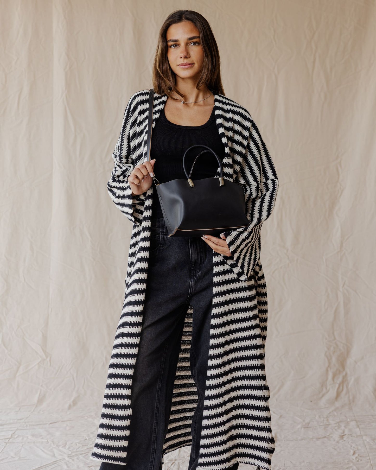 The Luce Genuine Bag In Black