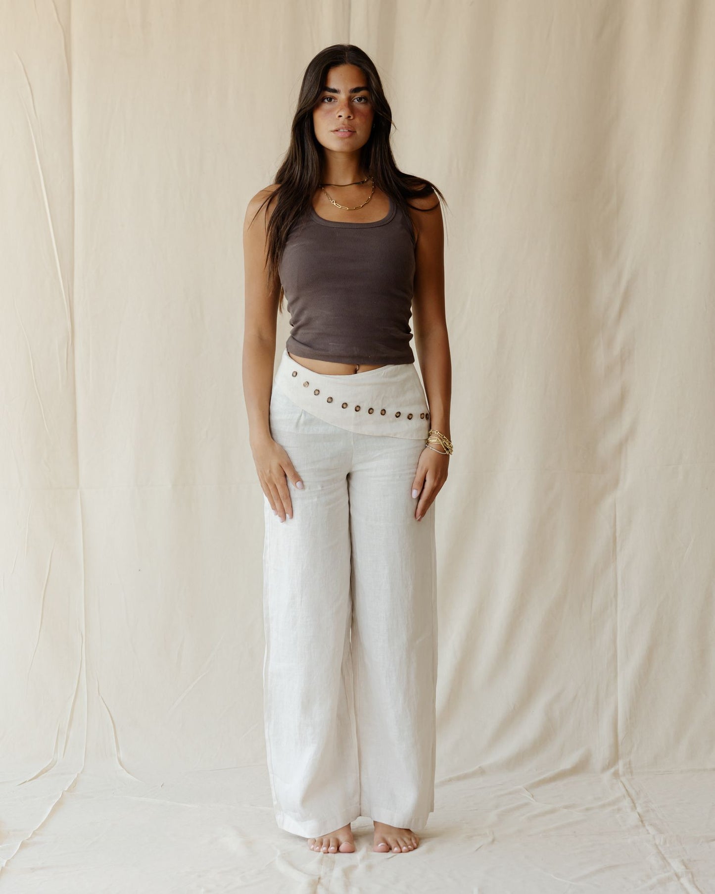 Eira Off-White Pants