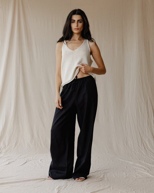 The Everyday Terra Black Pants