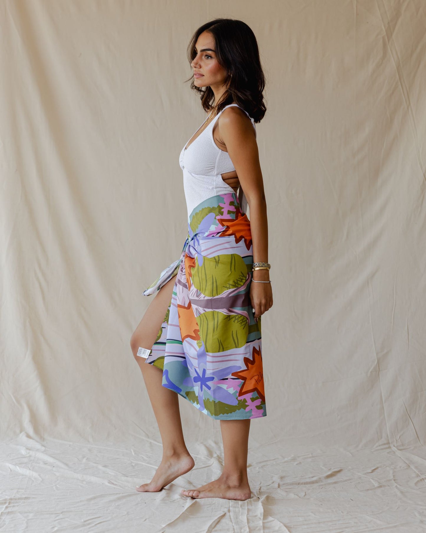Moonlit Glow Voile Wrap