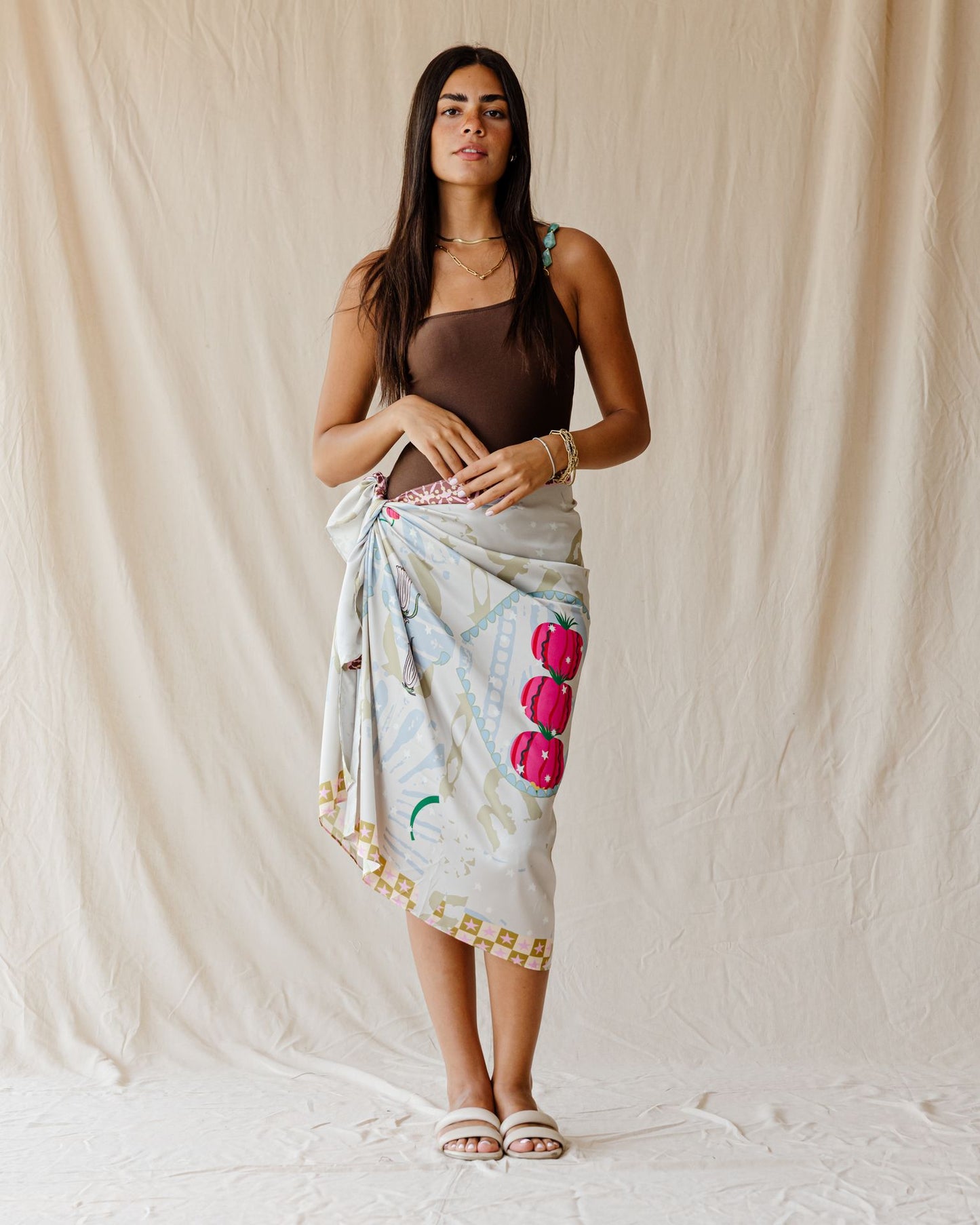 Pomegranate Garden Wrap