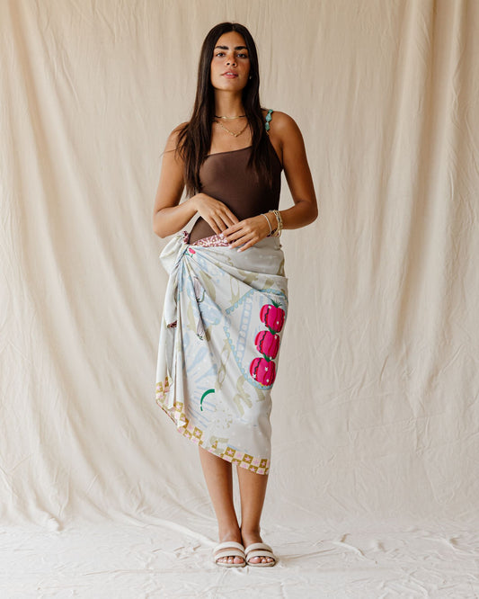 Pomegranate Garden Wrap