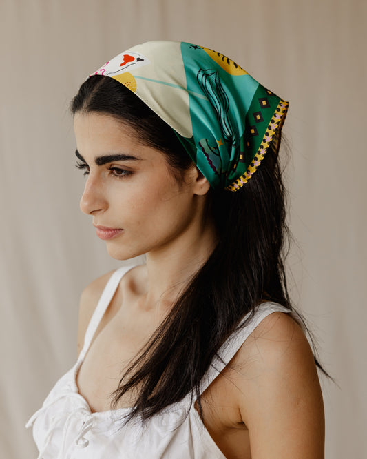 وشاح لعبة ليلة في الليمون