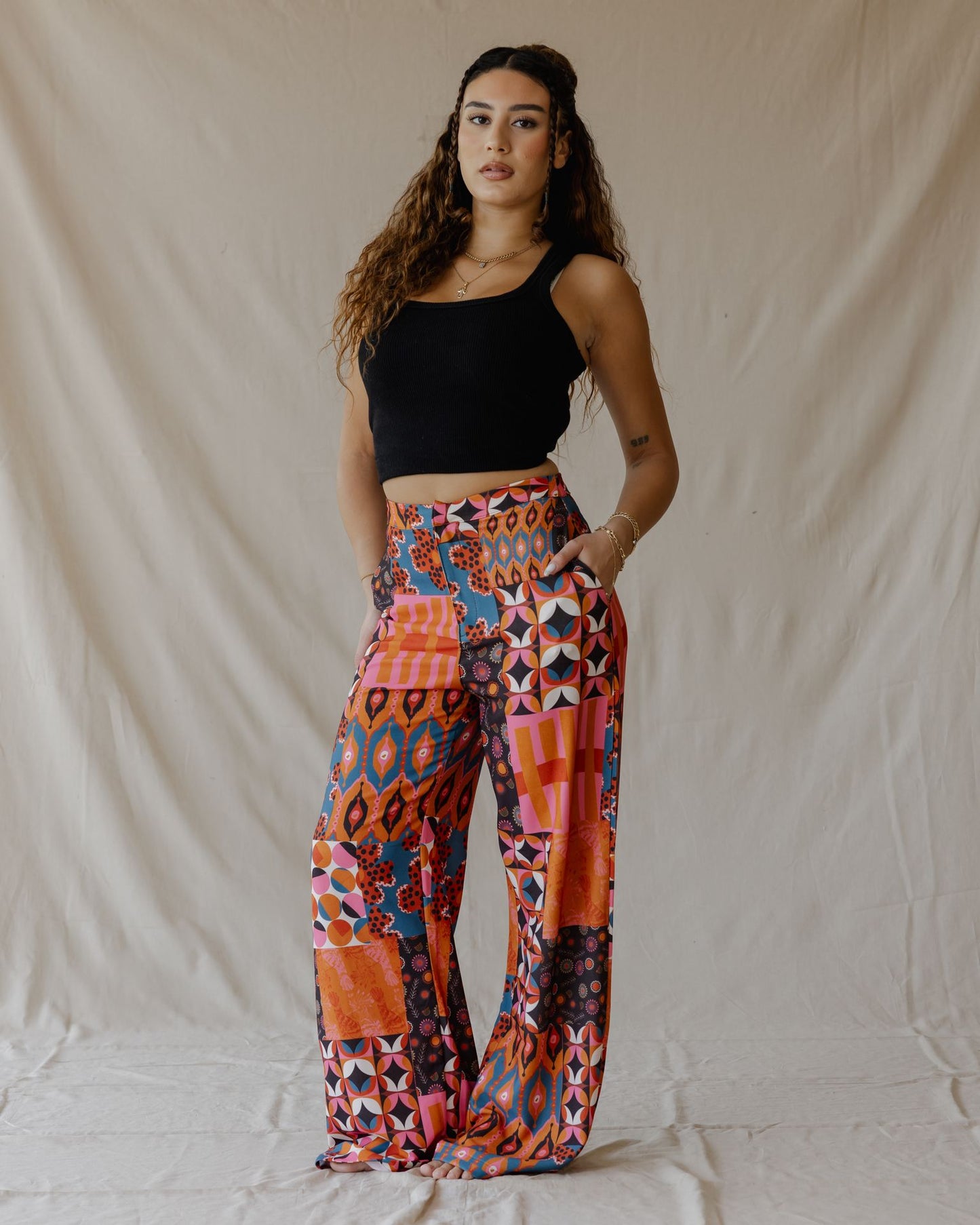 Golden Hour Patch Pants