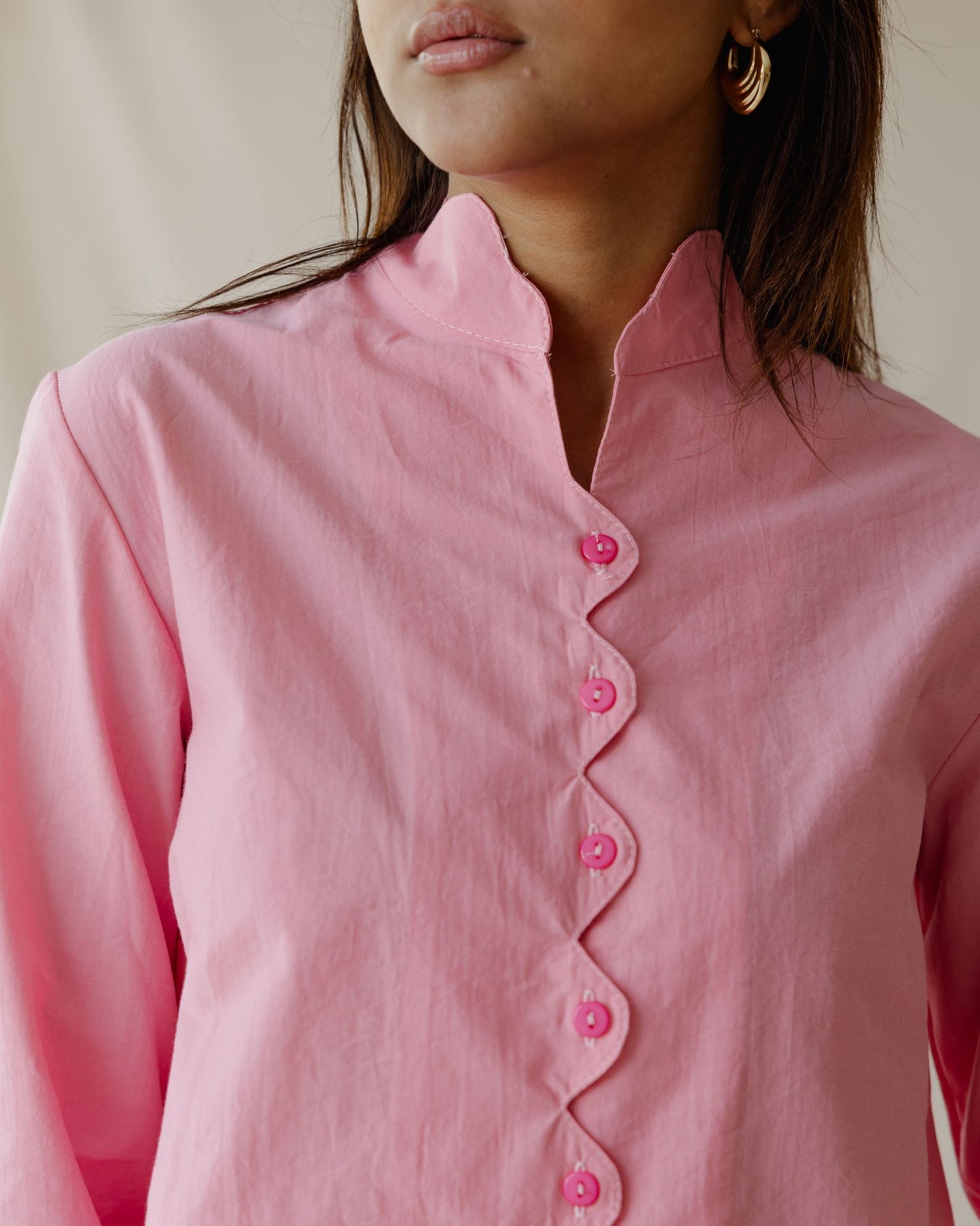 Ripple Muse Shirt Pink