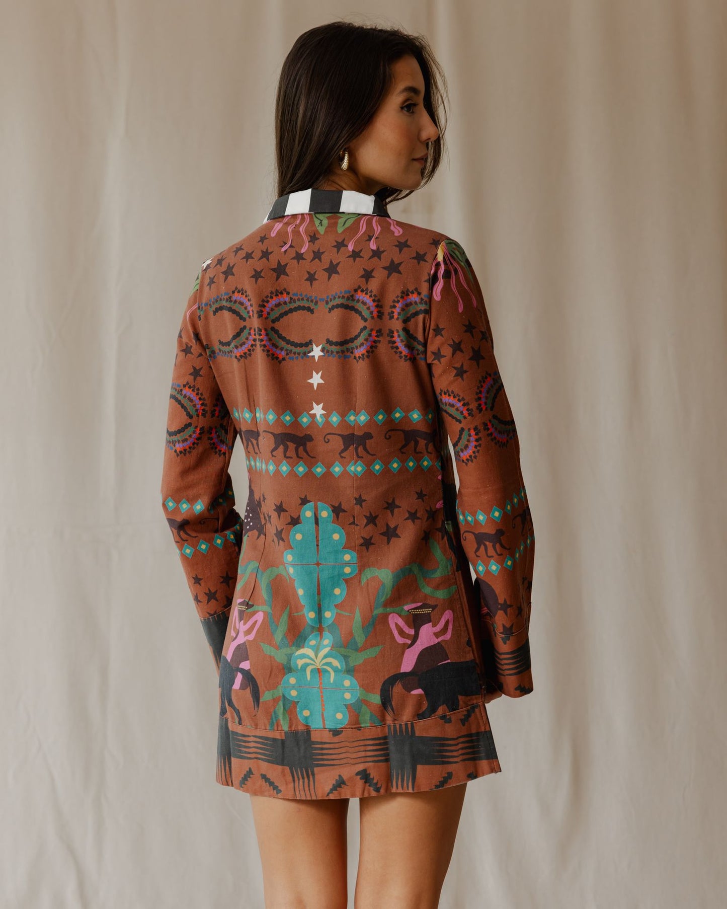 Fantasy Land in Brown Dress
