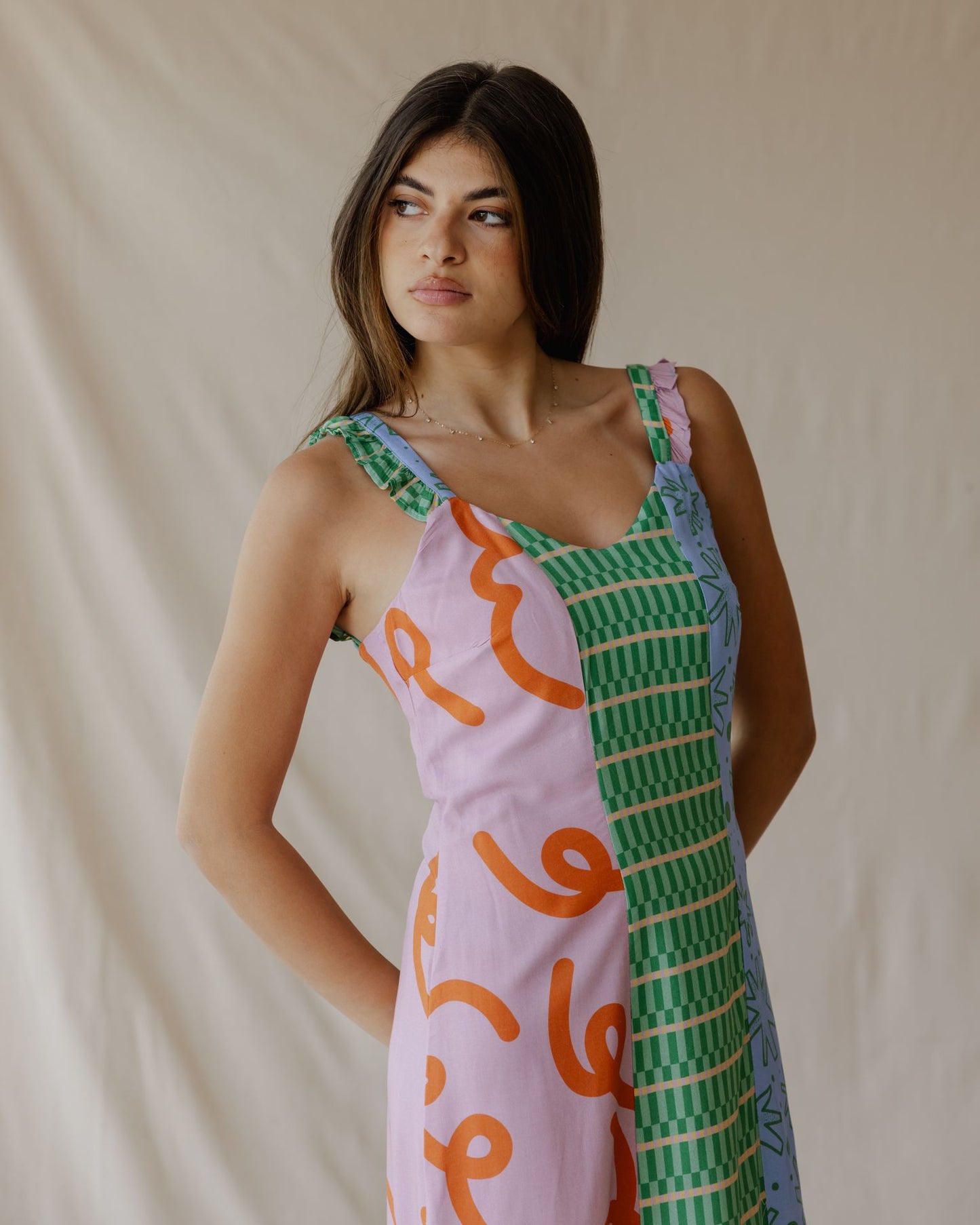 Confetti Patch Party Dress