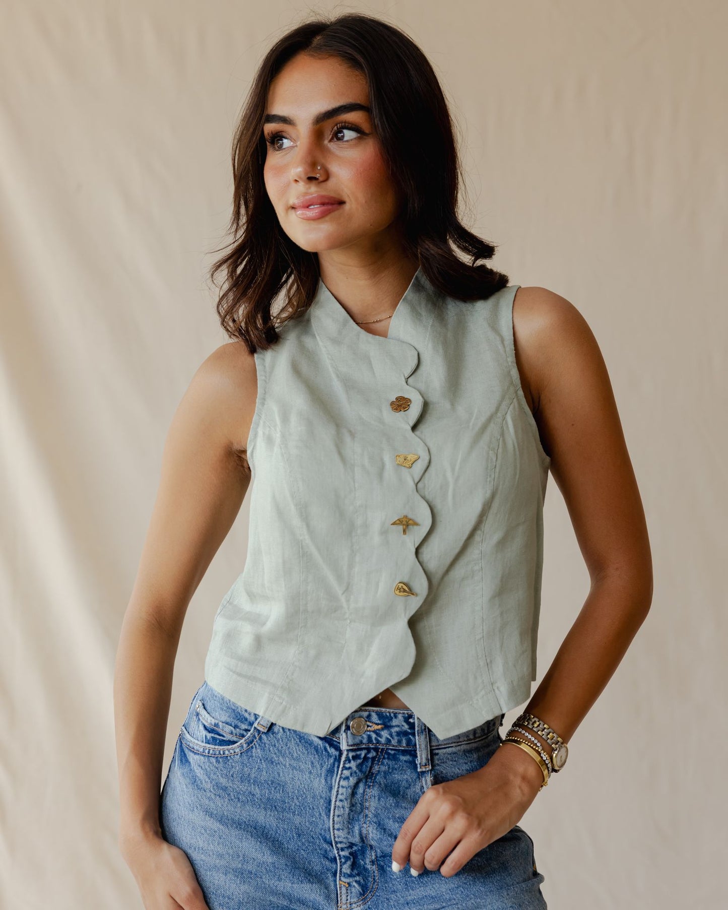 Rooted Sage Vest
