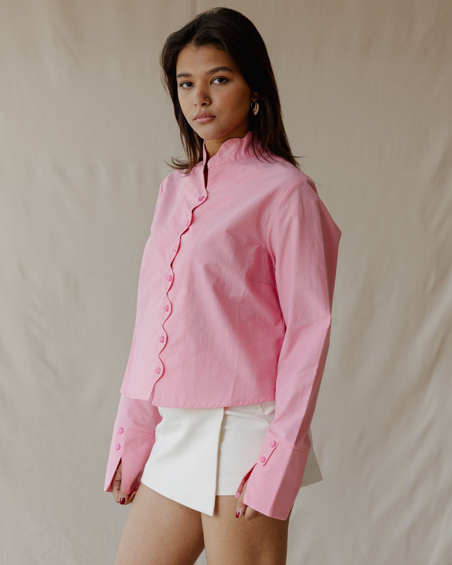 Ripple Muse Shirt Pink