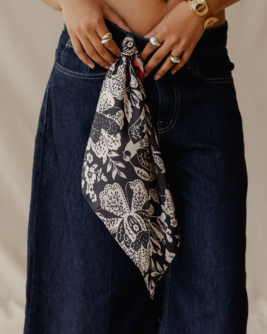 Feathered Tropics Scarf