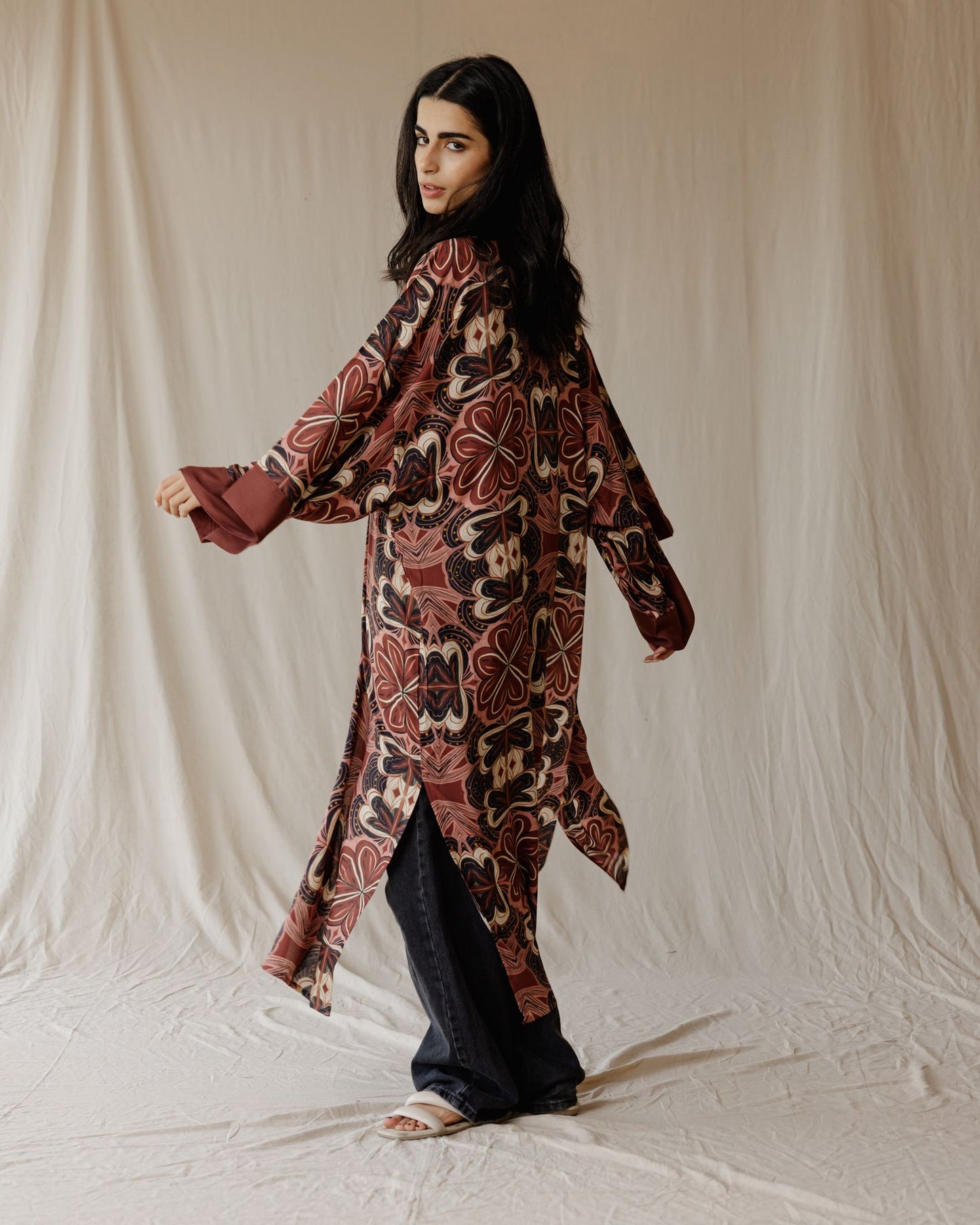 Blush Bloom Kimono