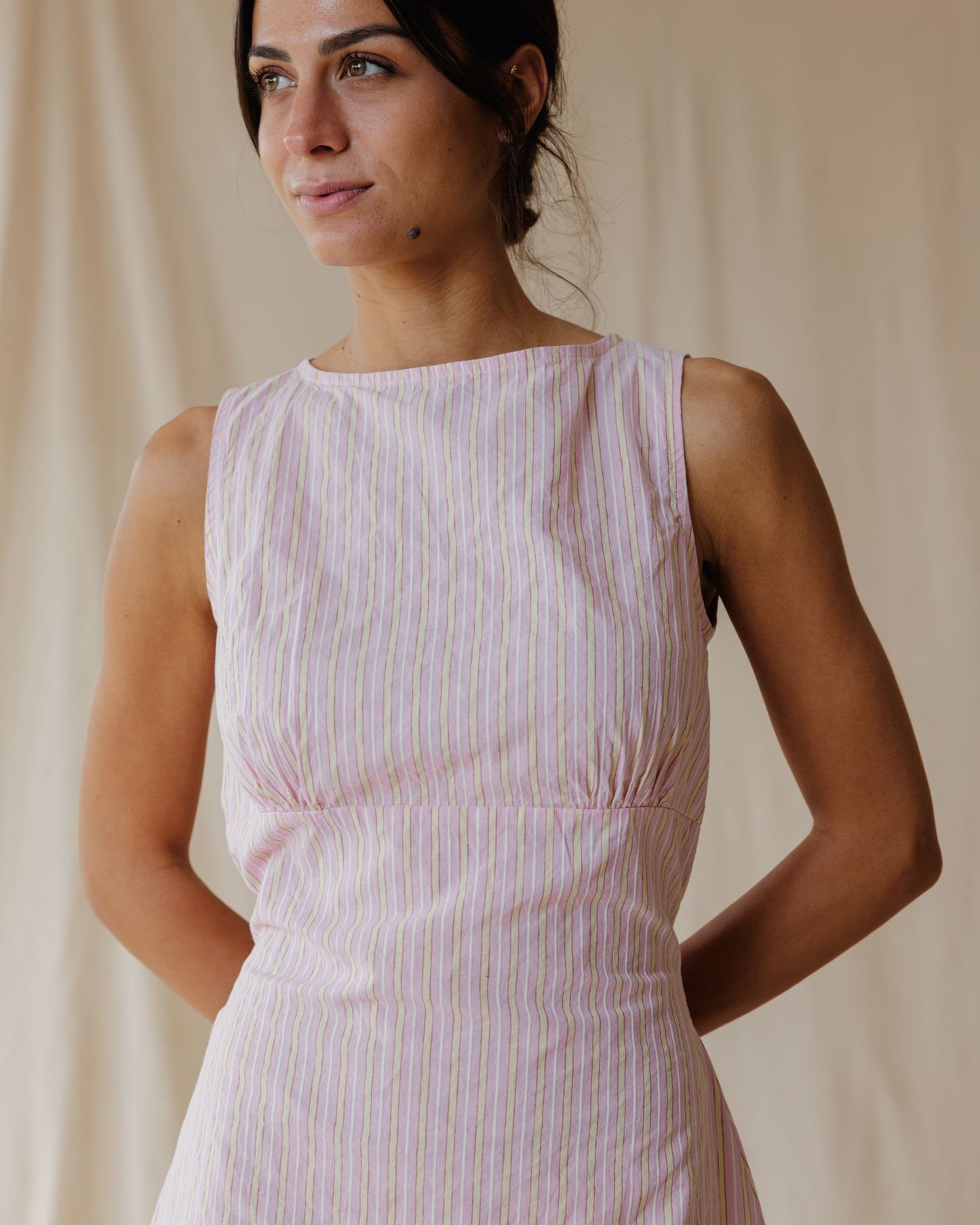 Pink Softline Dress