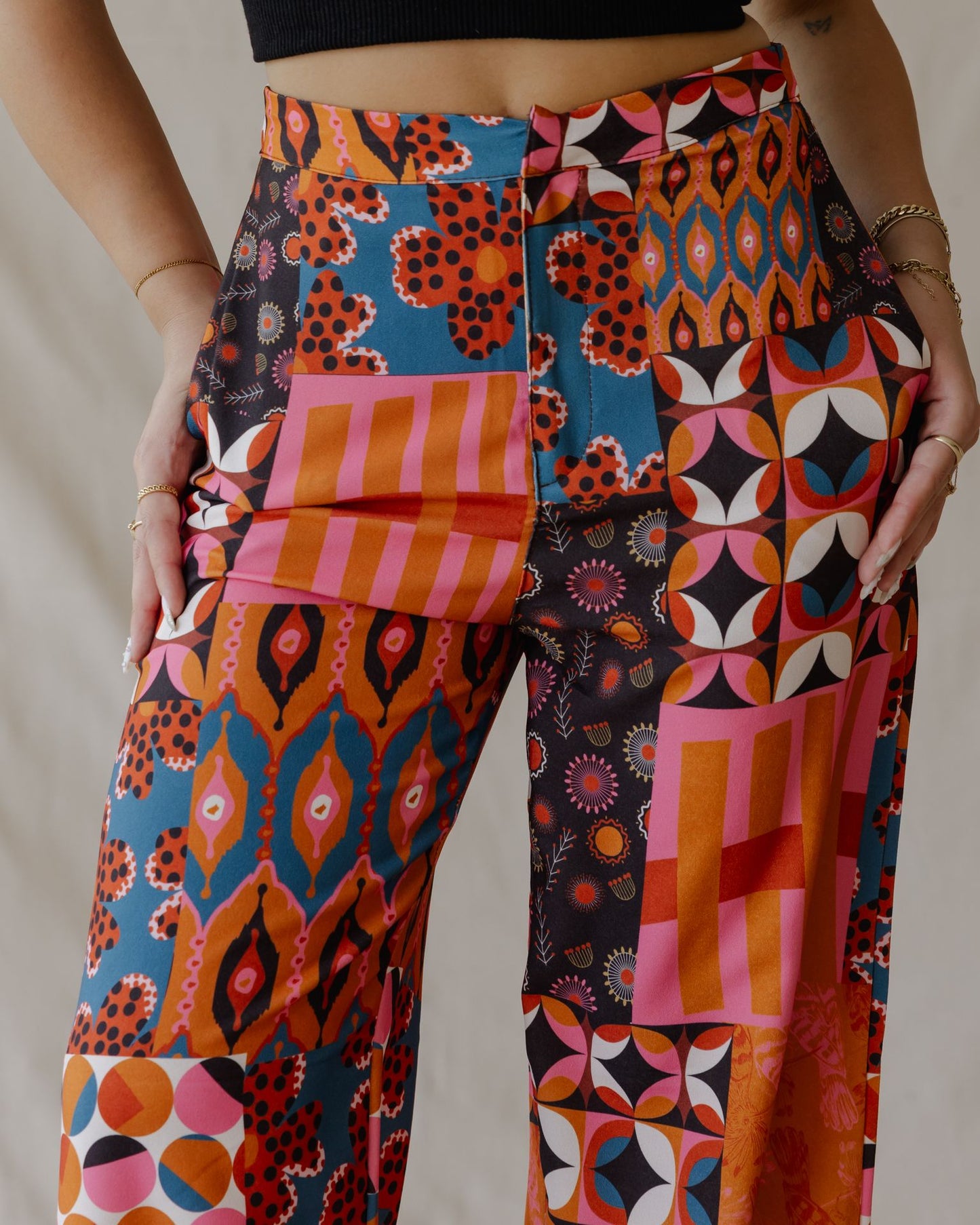 Golden Hour Patch Pants