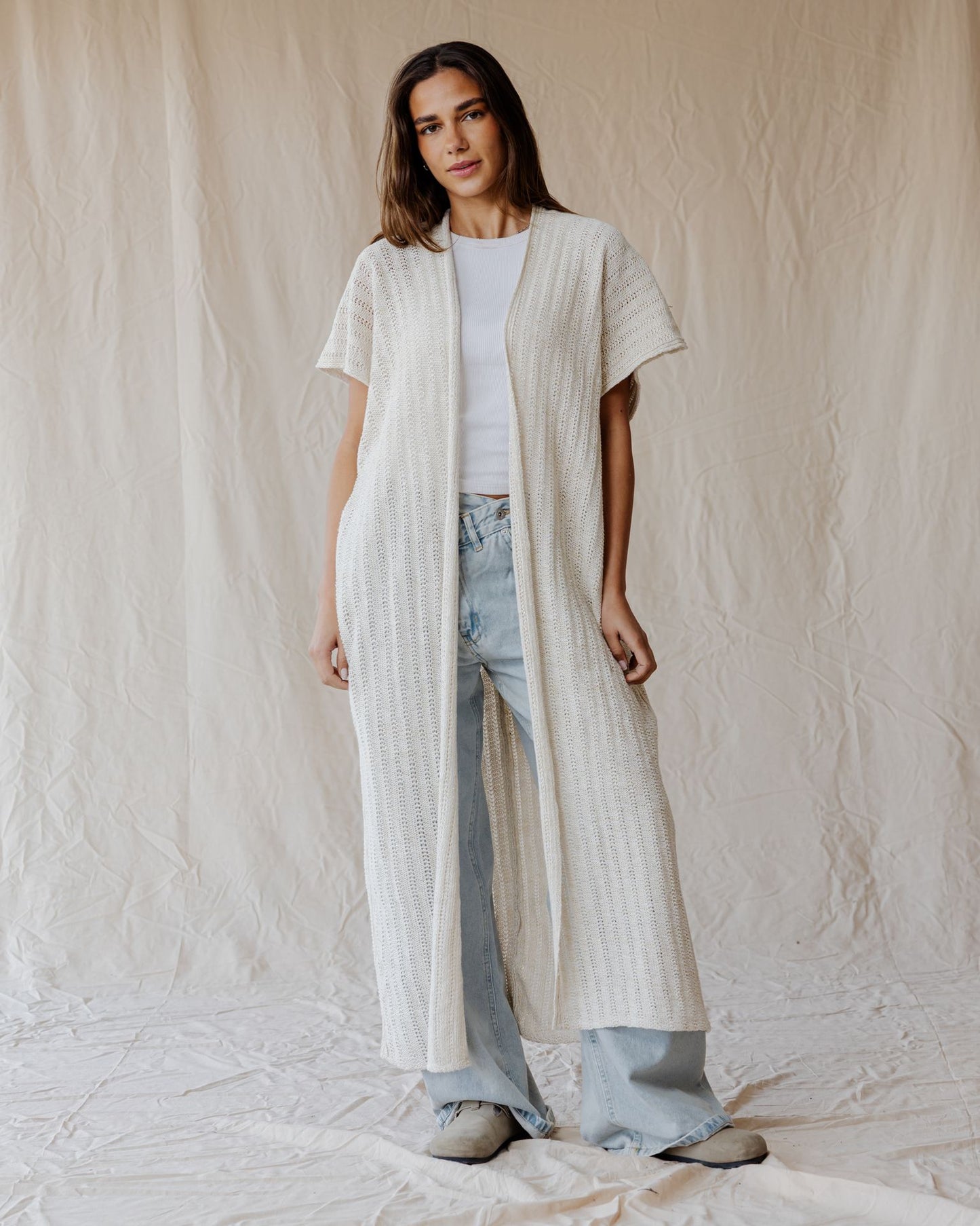 Ivory Whisper Cardigan
