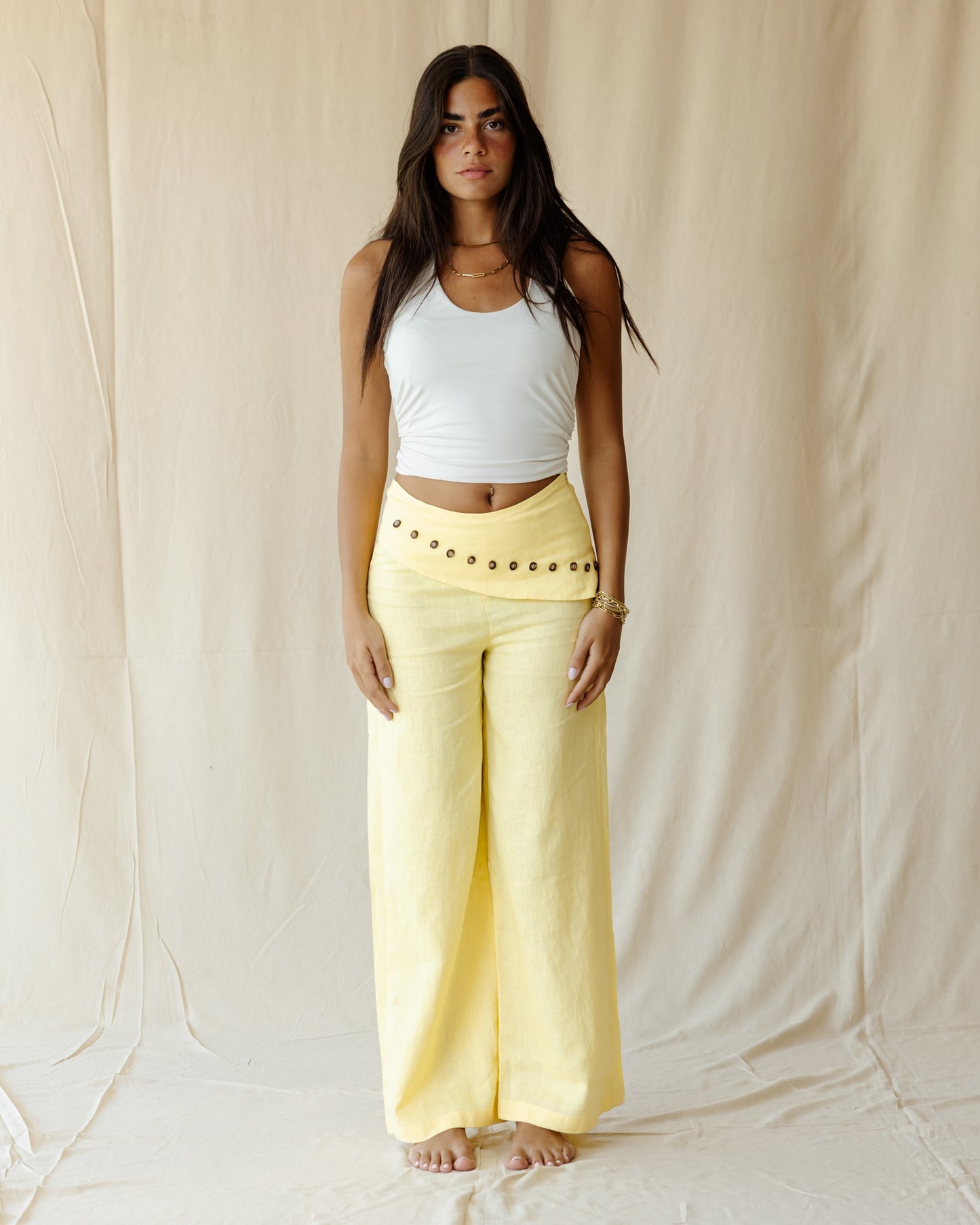 Eira Yellow Pants