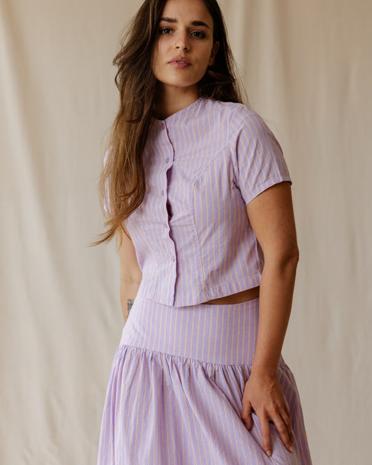 Afternoon Purple Shirt