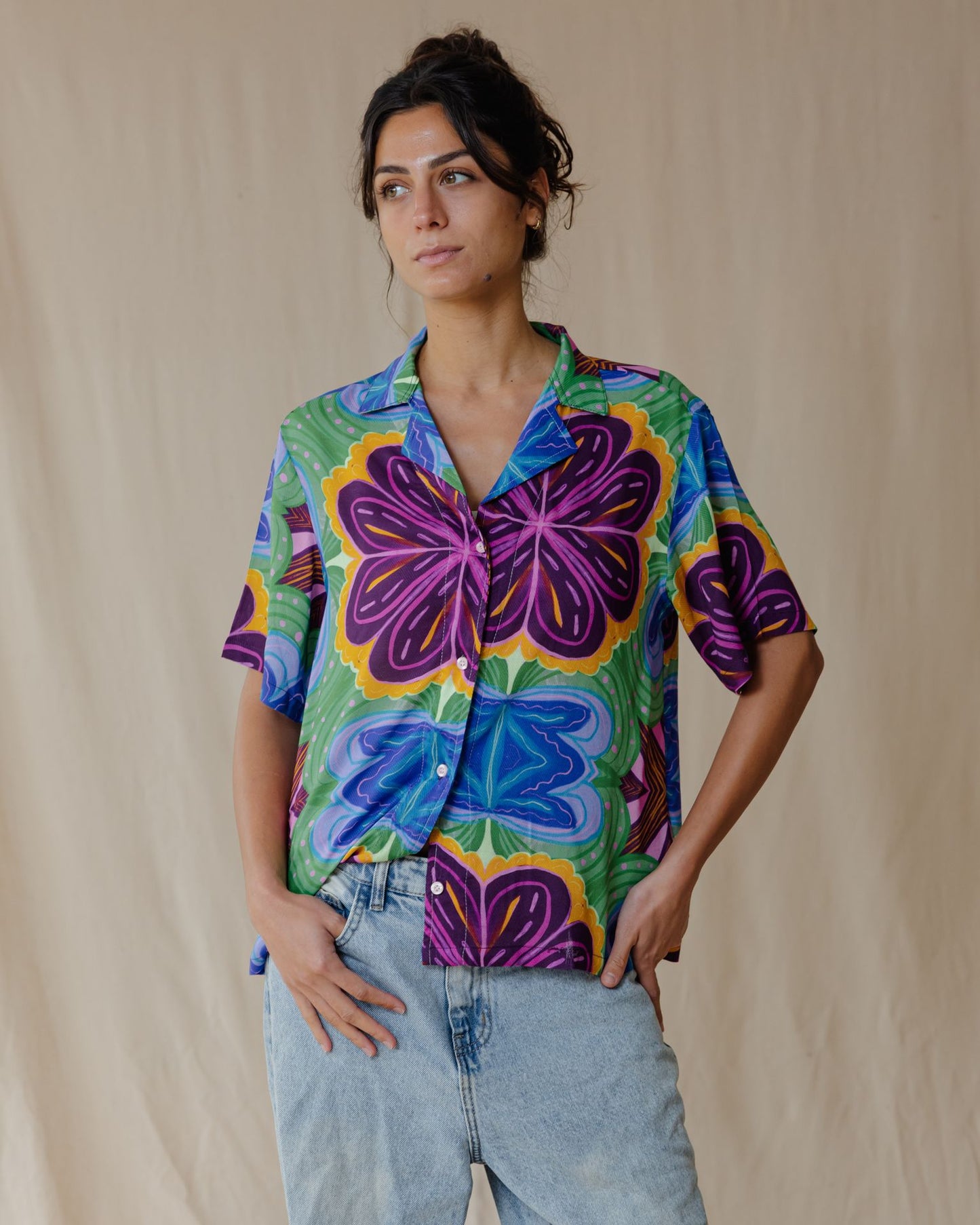 Flora Notes Shirt