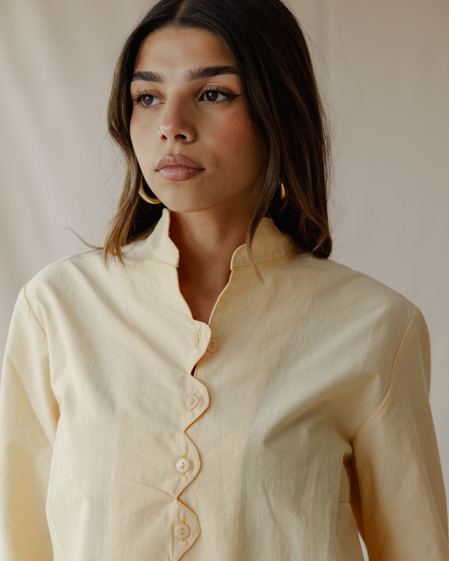 Ripple Muse Shirt Yellow