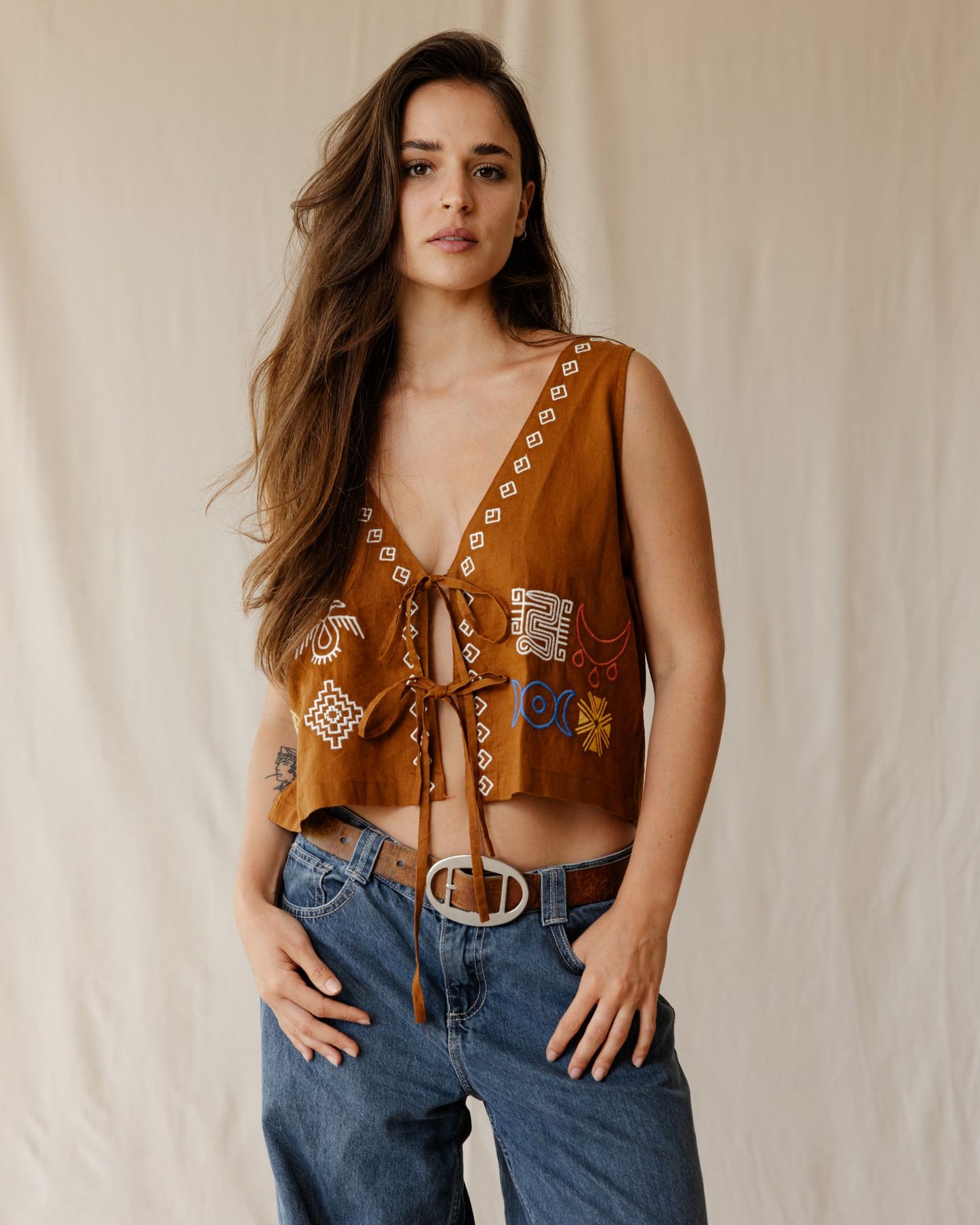 Freebird Vest Camel