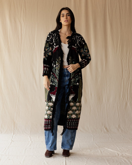 Folk Garden Knit Cardigan