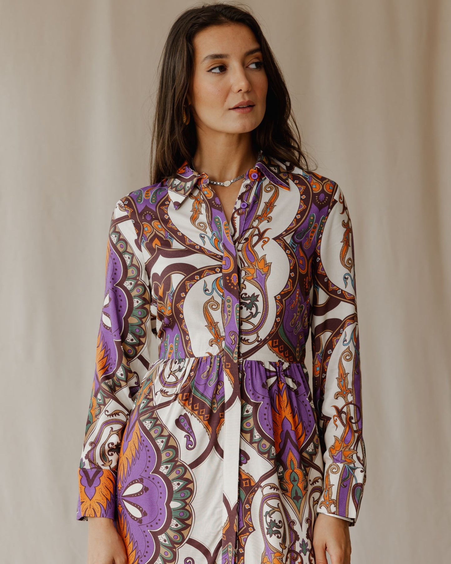 Miragea Maxi Purple Dress