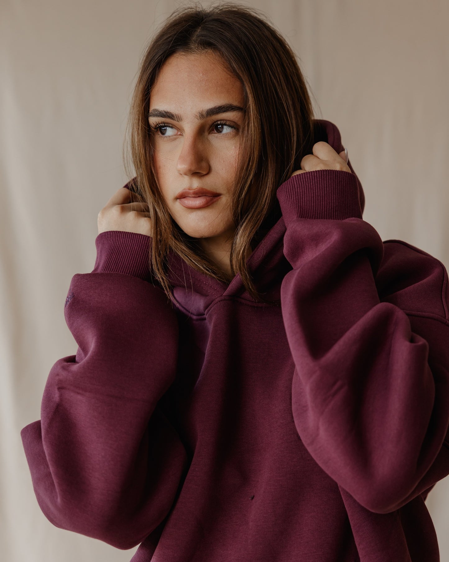 Palma's Burgundy Hoodie