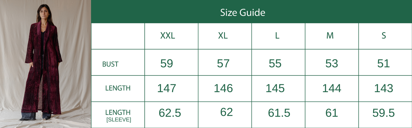 Wine Ripple Dreamcoat Cardigan