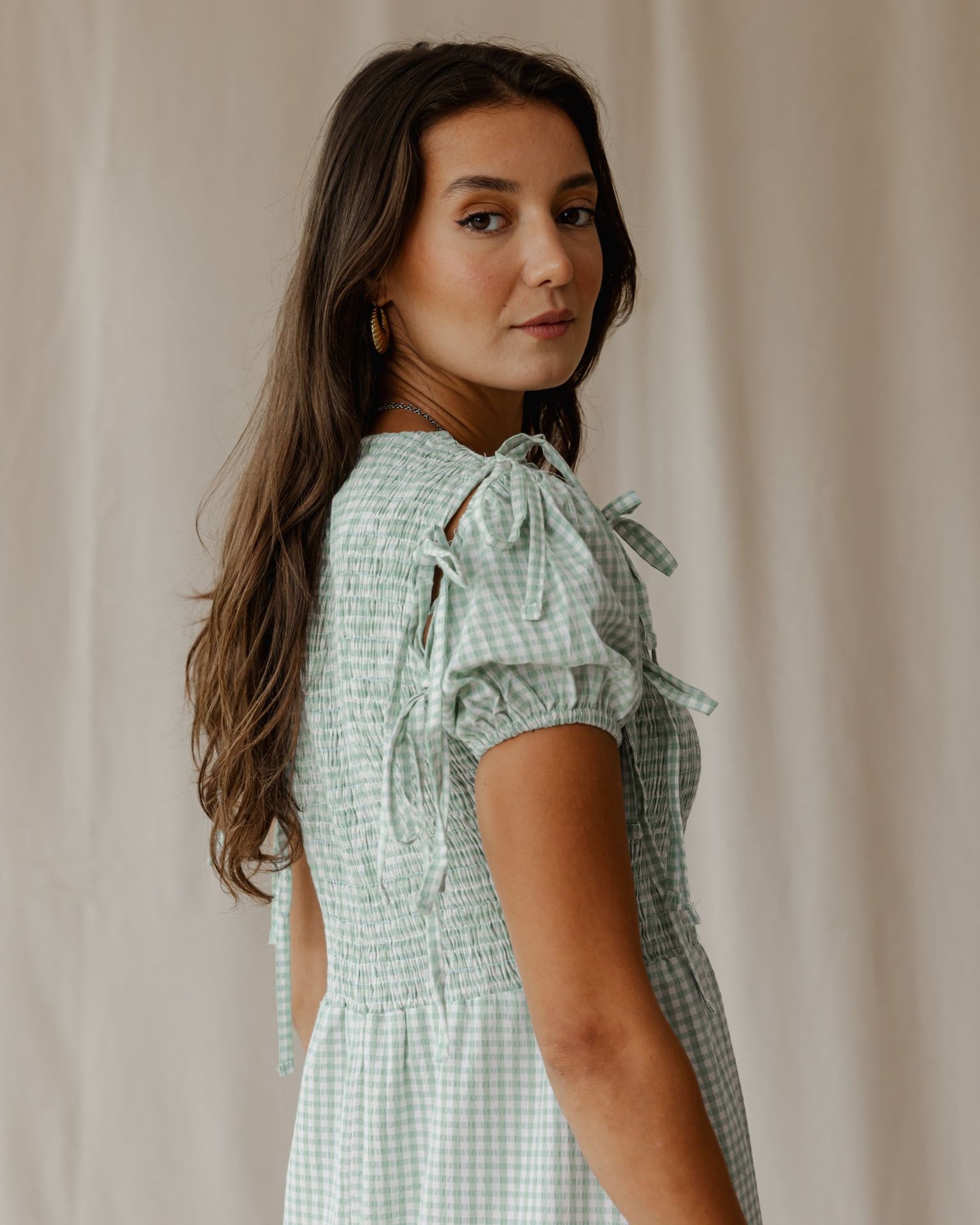 Pastel Picnic Mint Dress