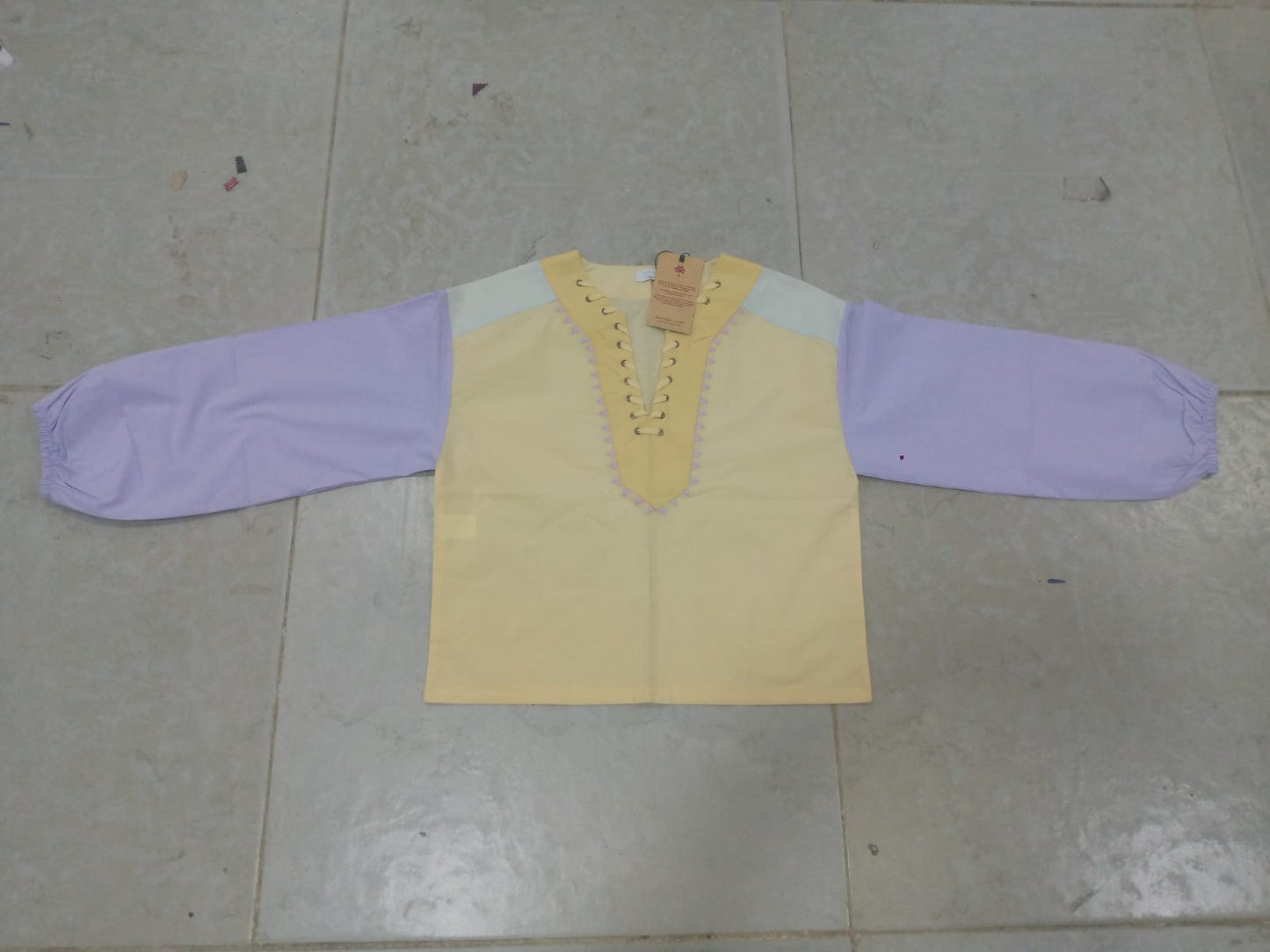 Nomad Patch Lavender Blouse