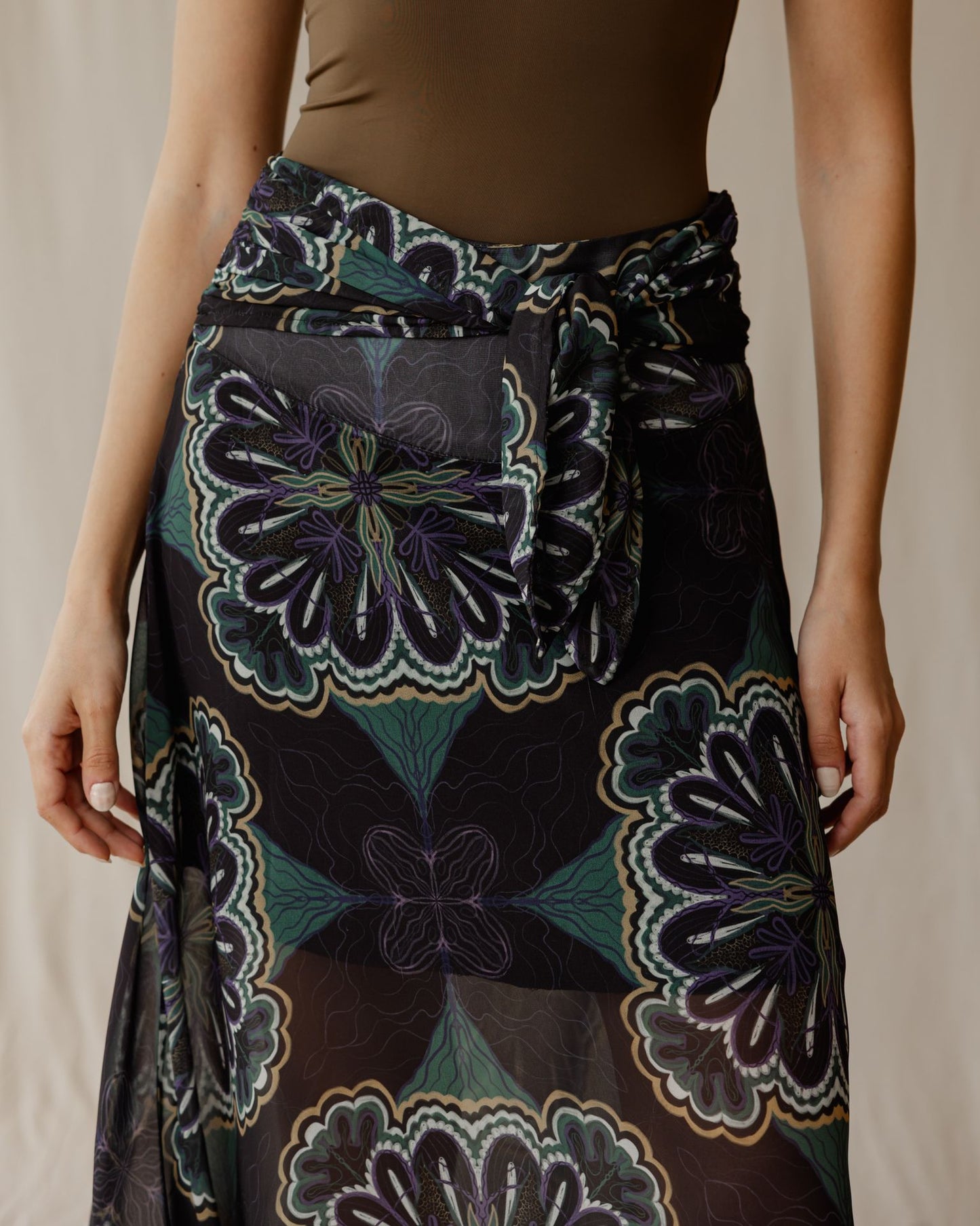 Midnight Bloom Skirt