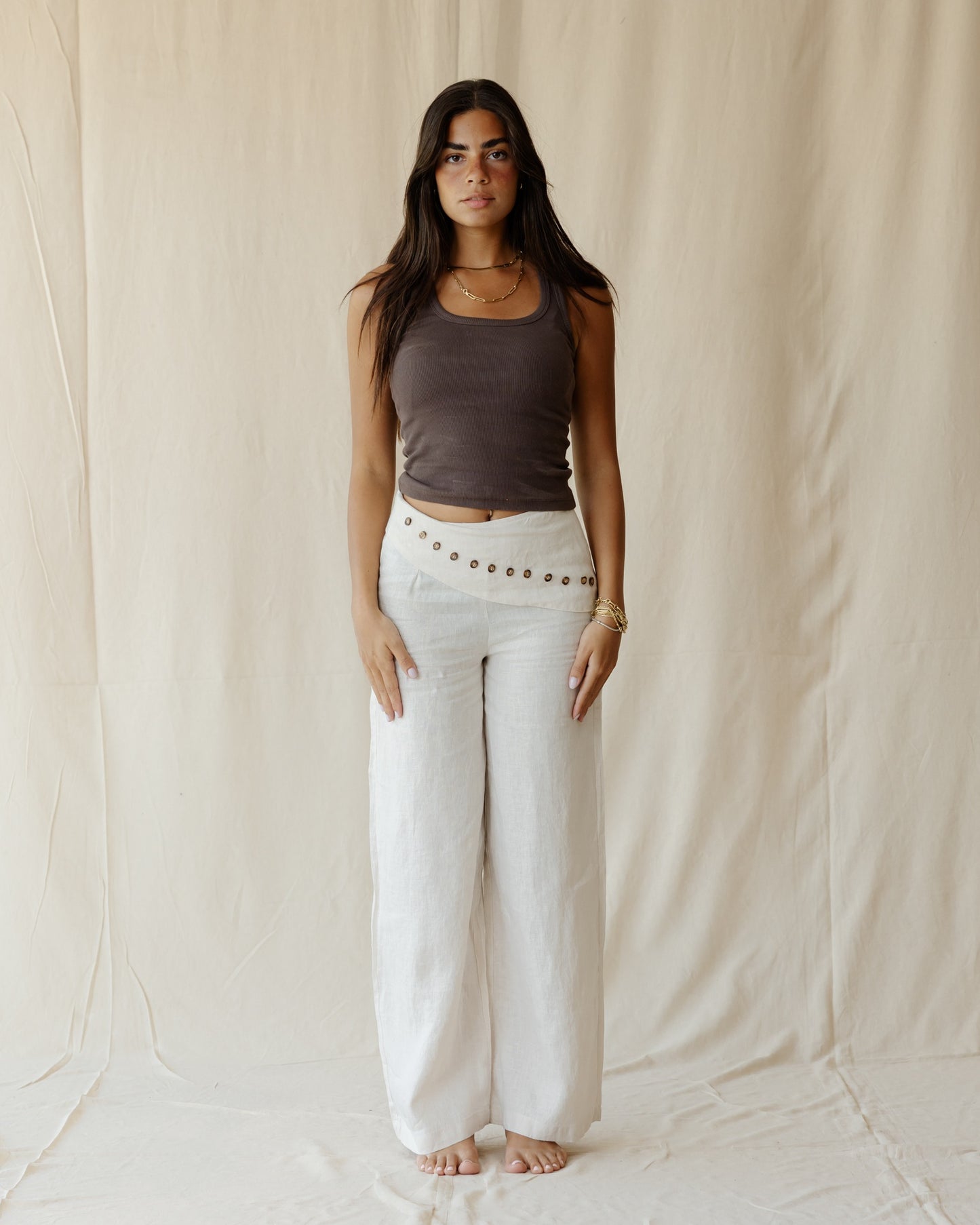 Eira Off-White Pants