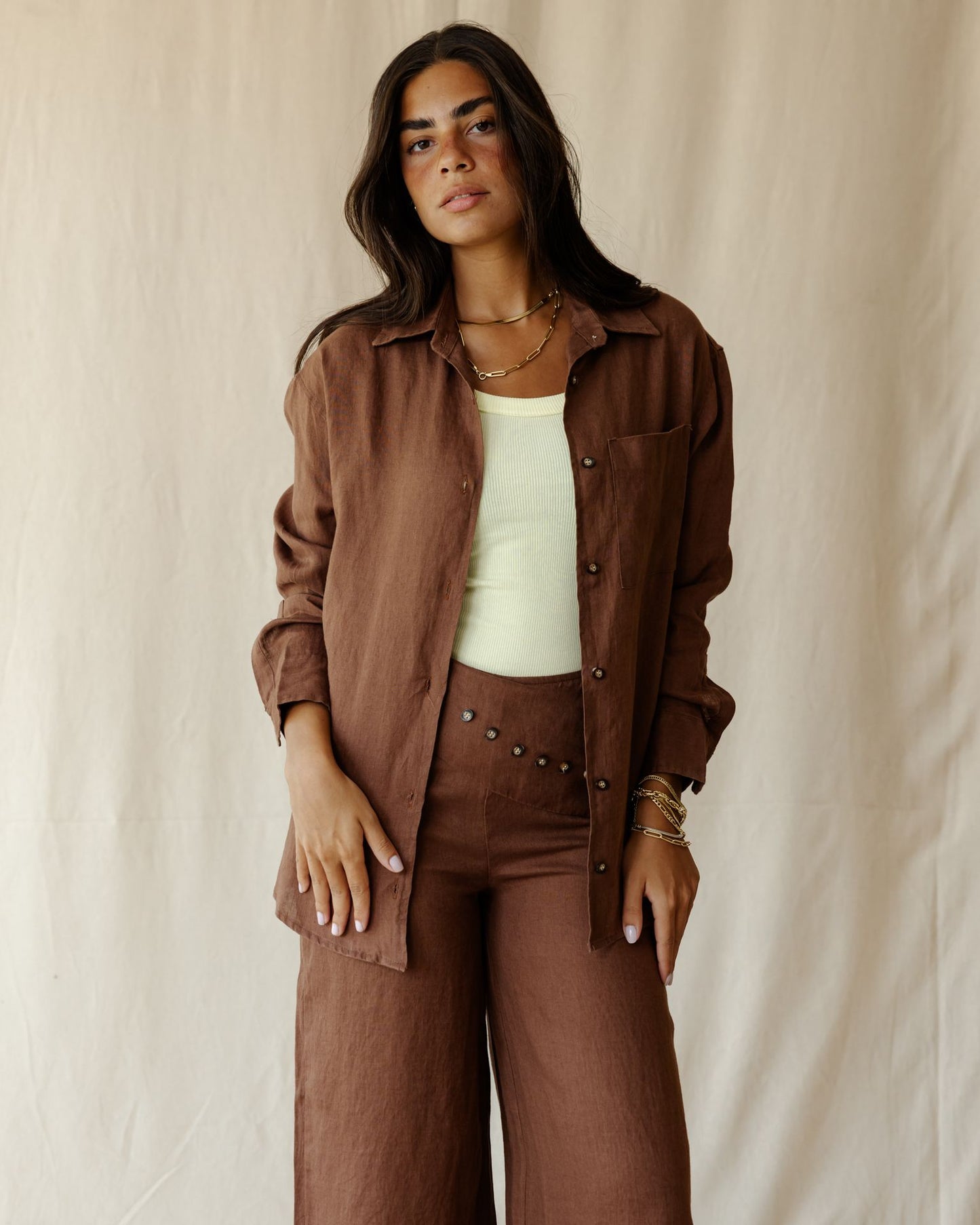 Eira Brown Pants