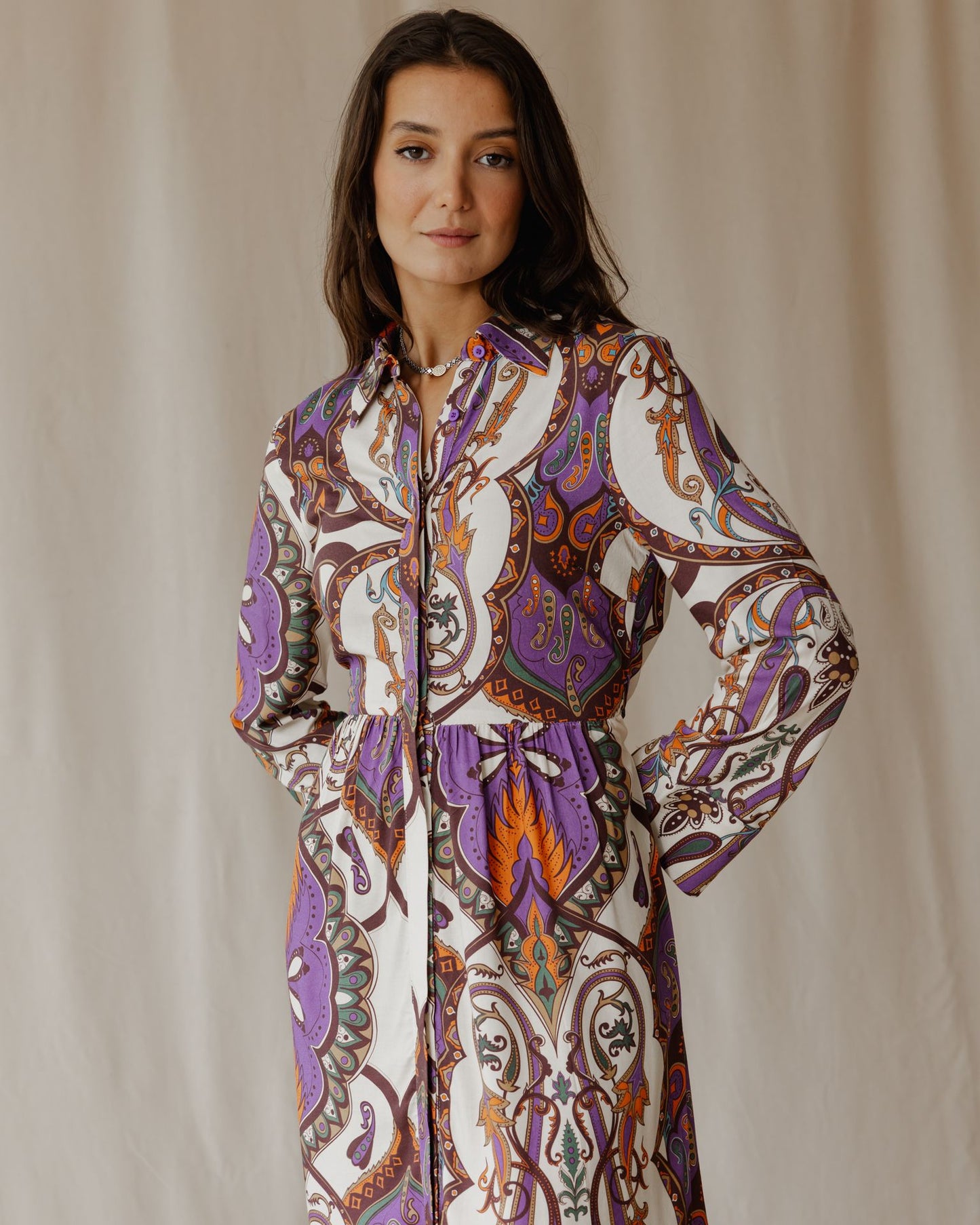 Miragea Maxi Purple Dress